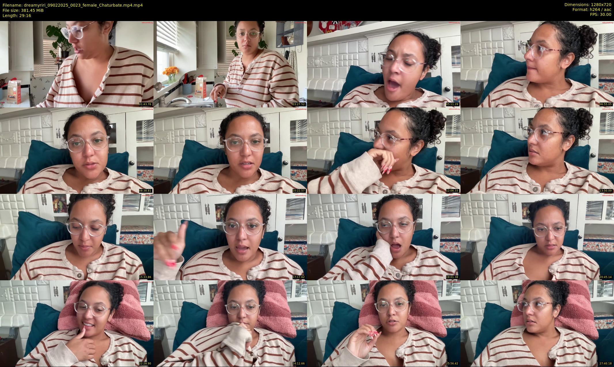 dreamyriri — 30 minute Chaturbate female cam show recording, 720p, Feb 9, 2025