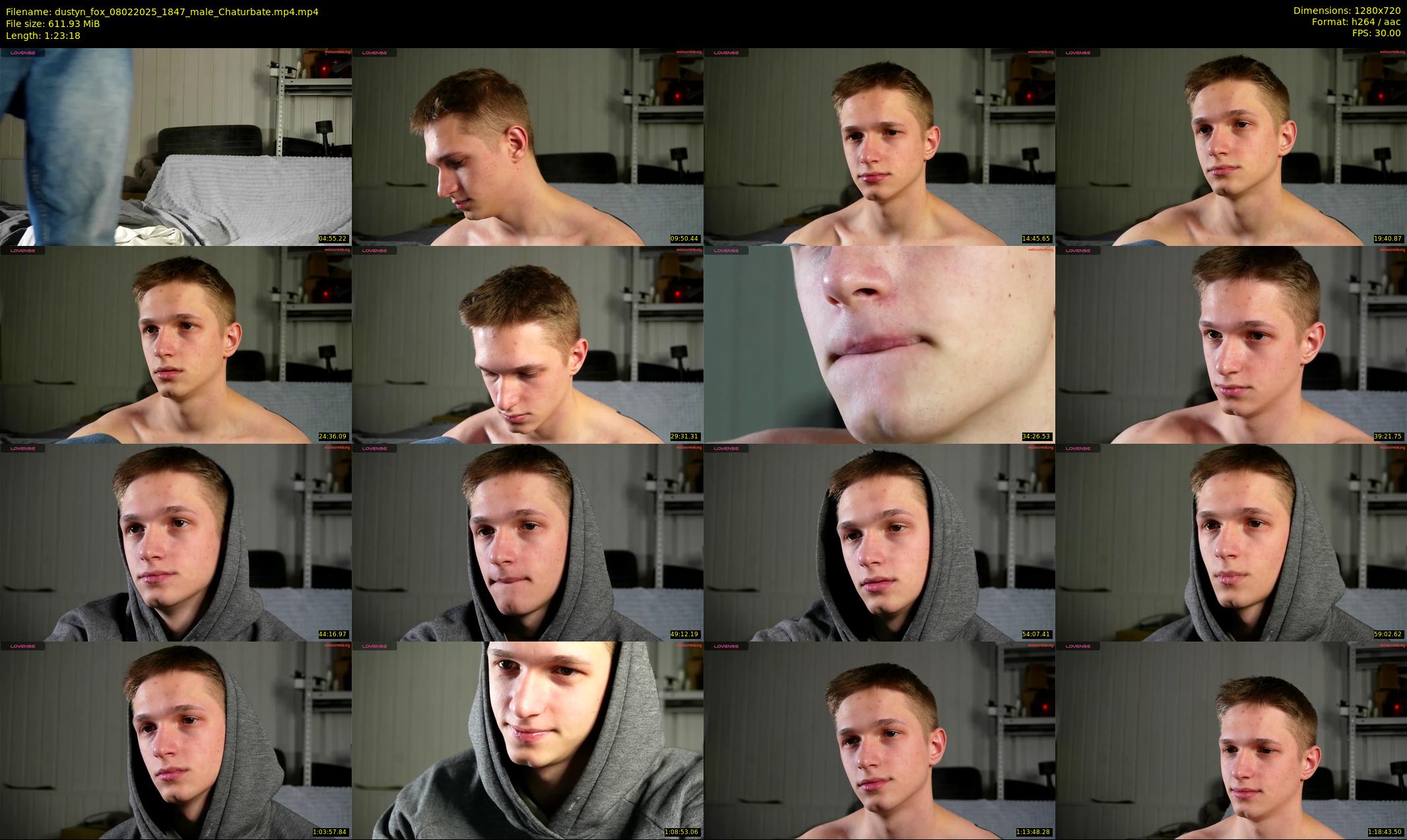 dustyn_fox — 84 minute Chaturbate male cam show recording, 720p, Feb 8, 2025
