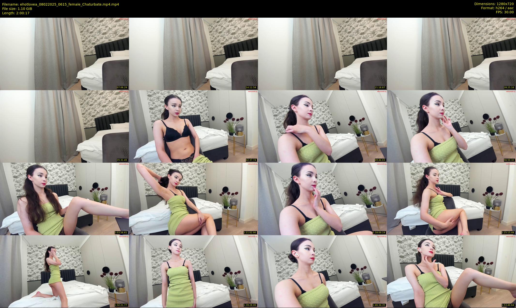 ehotlovea — 121 minute Chaturbate female cam show recording, 720p, Feb 8, 2025