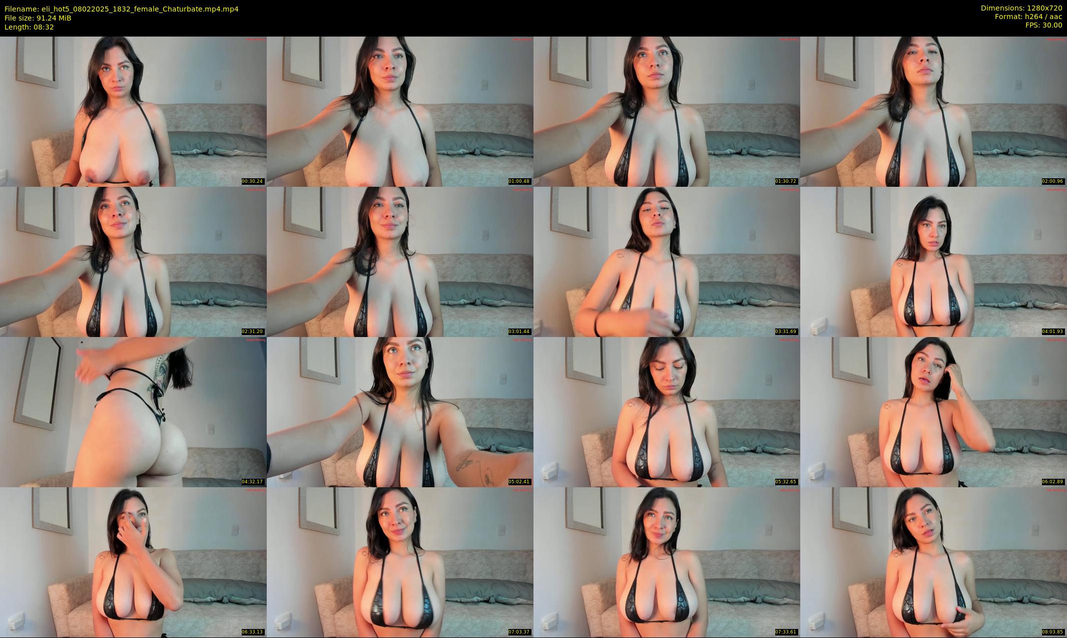 eli_hot5 — 9 minute Chaturbate female cam show recording, 720p, Feb 8, 2025