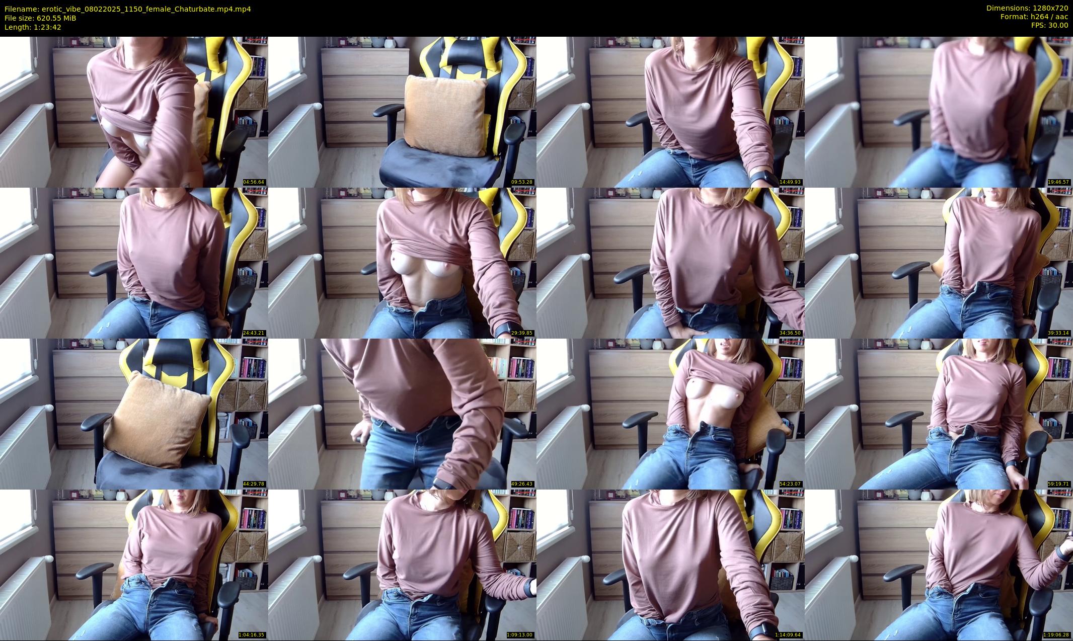 erotic_vibe — 84 minute Chaturbate female cam show recording, 720p, Feb 8, 2025