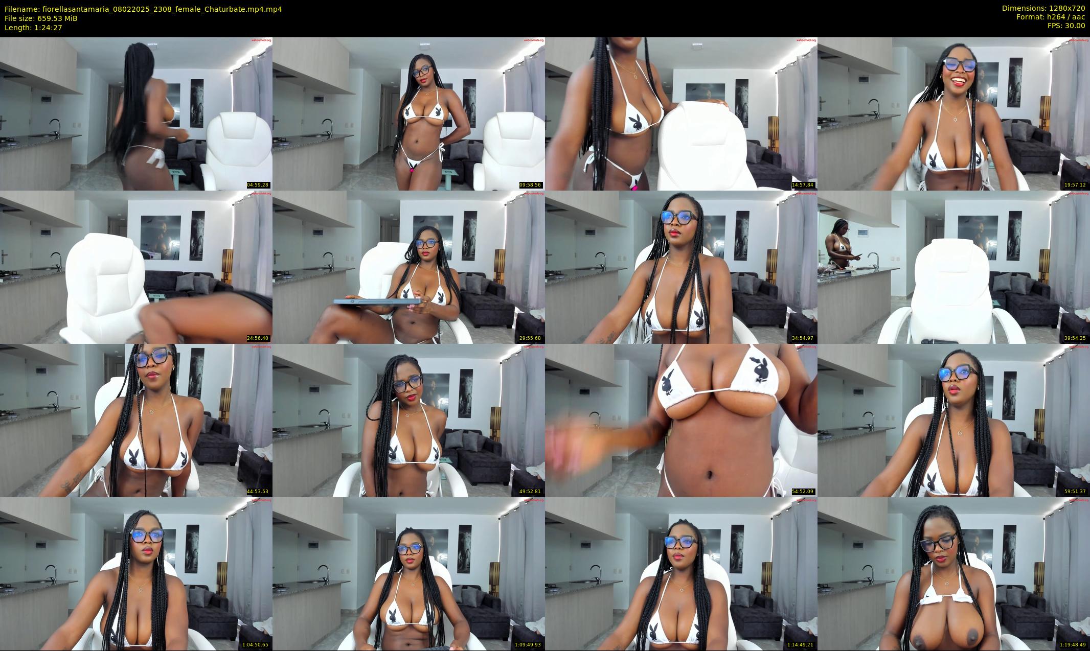fiorellasantamaria — 85 minute Chaturbate female cam show recording, 720p, Feb 8, 2025