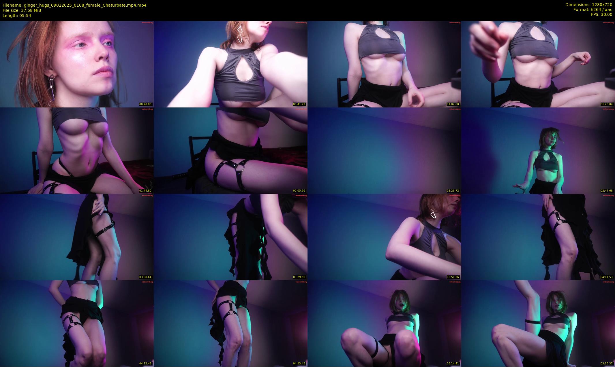 ginger_hugs — 6 minute Chaturbate female cam show recording, 720p, Feb 9, 2025