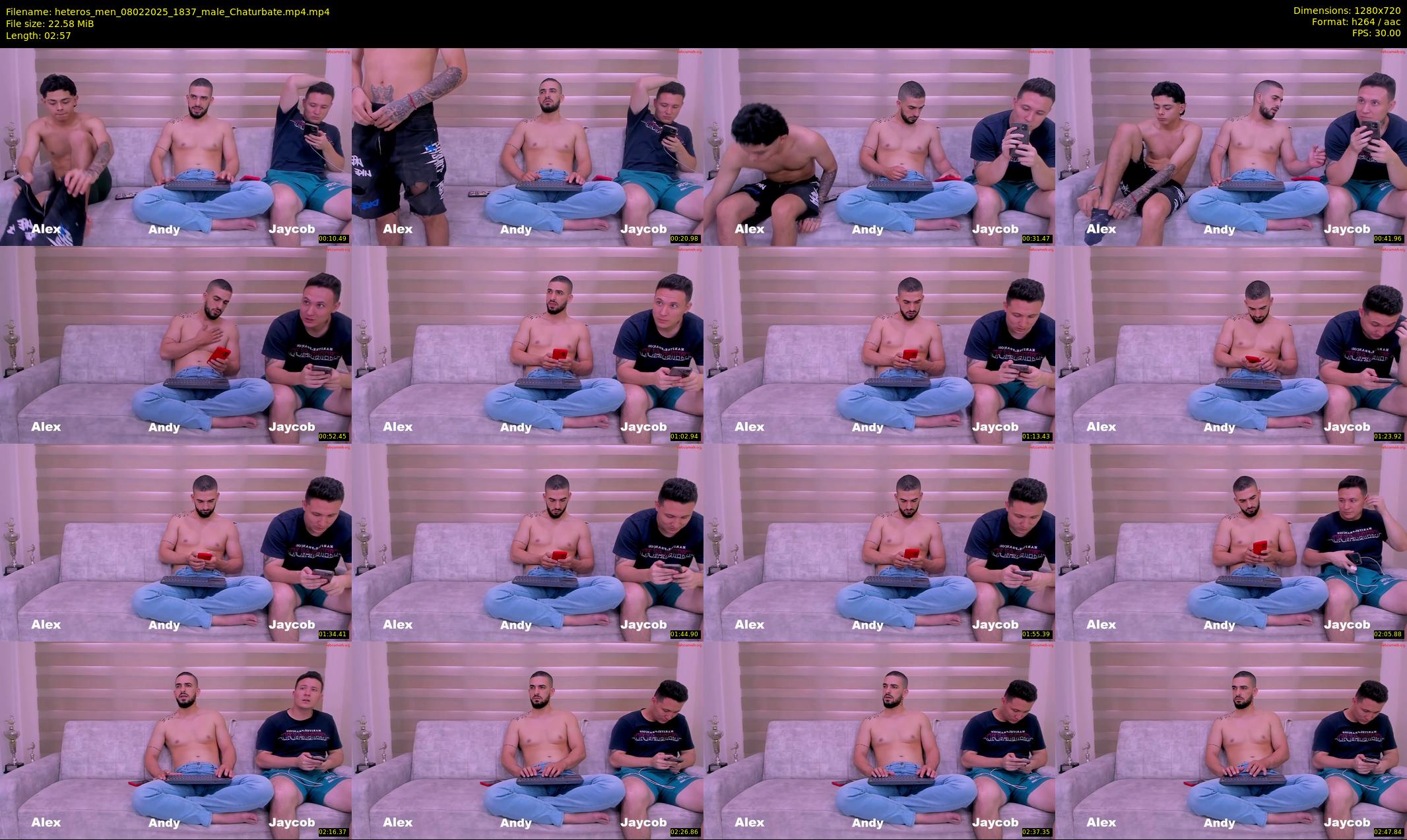 heteros_men — 3 minute Chaturbate male cam show recording, 720p, Feb 8, 2025
