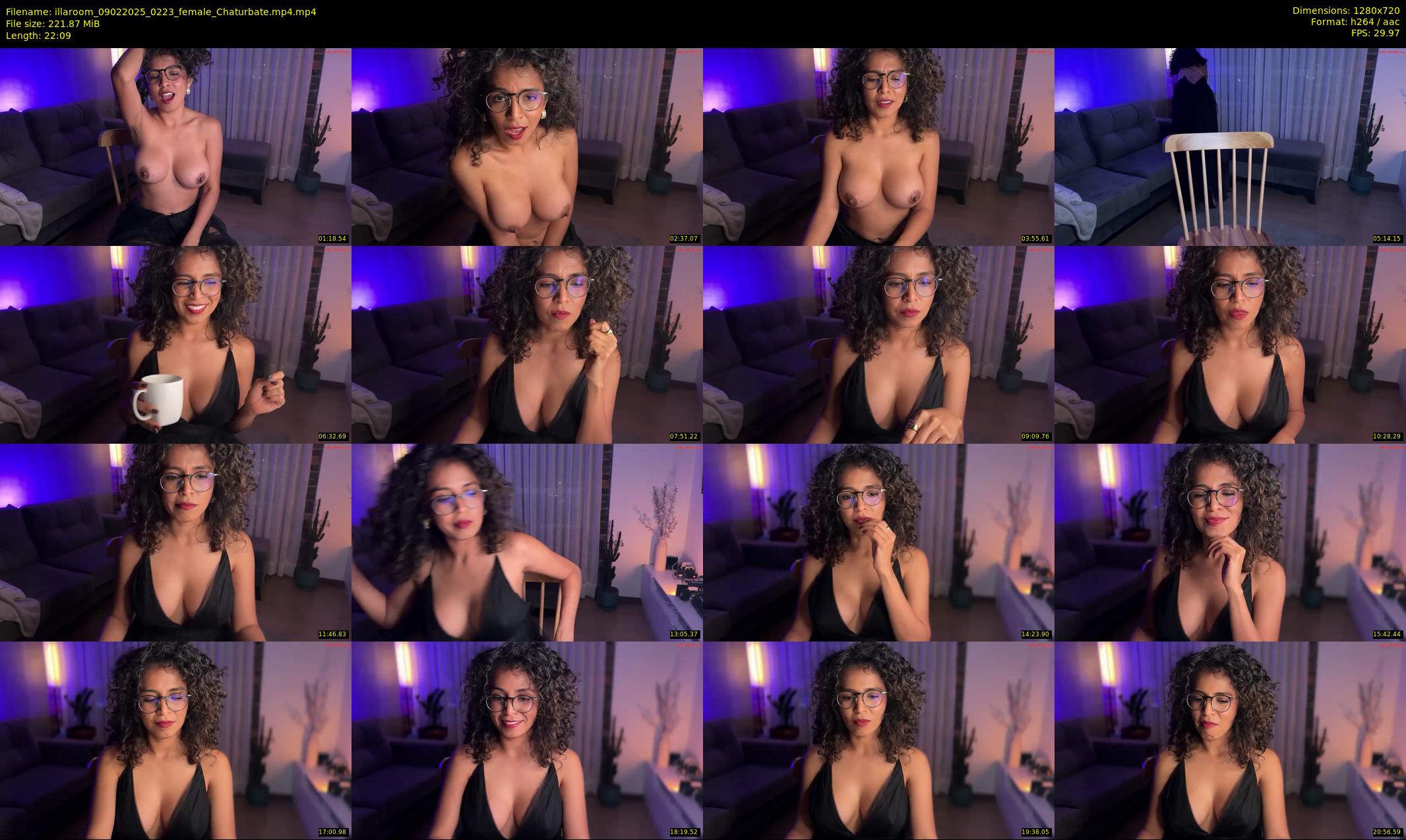illaroom — 23 minute Chaturbate female cam show recording, 720p, Feb 9, 2025