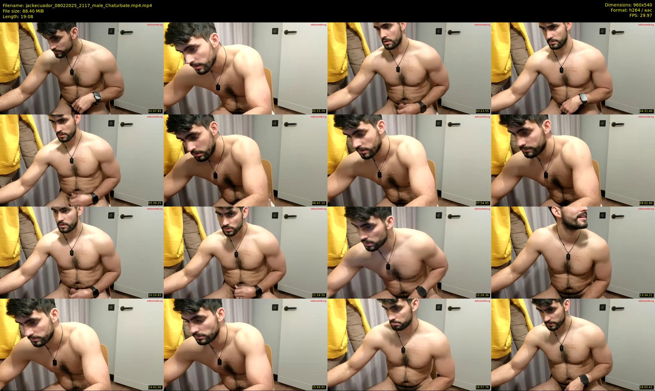 jackecuador — 20 minute Chaturbate male cam show recording, 480p, Feb 8, 2025