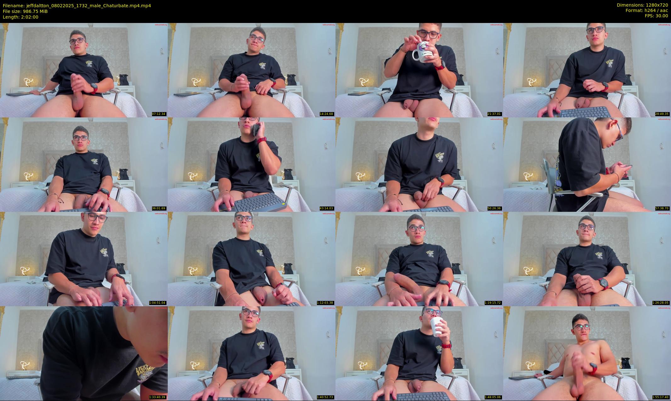 jeffdaltton — 122 minute Chaturbate male cam show recording, 720p, Feb 8, 2025