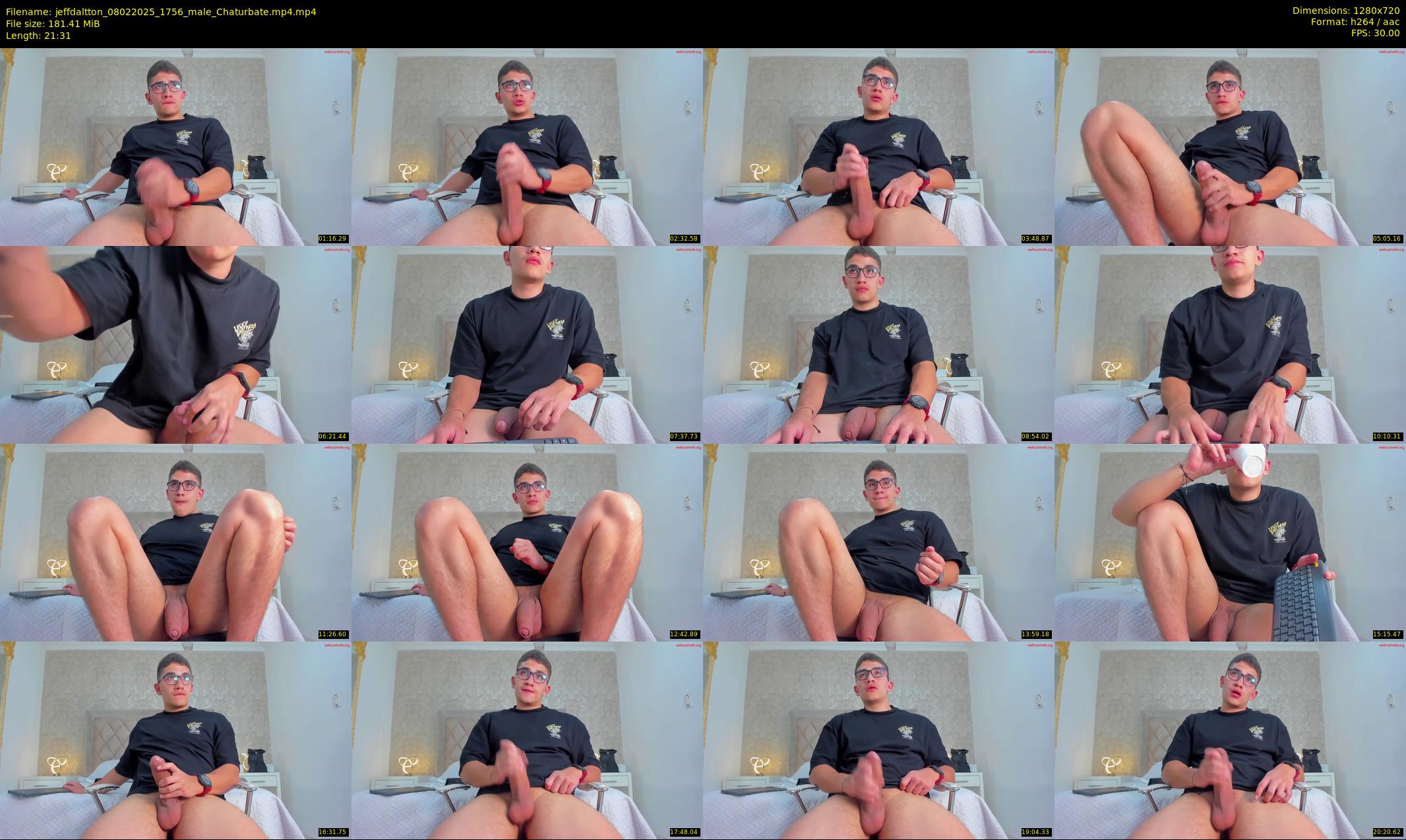 jeffdaltton — 22 minute Chaturbate male cam show recording, 720p, Feb 8, 2025