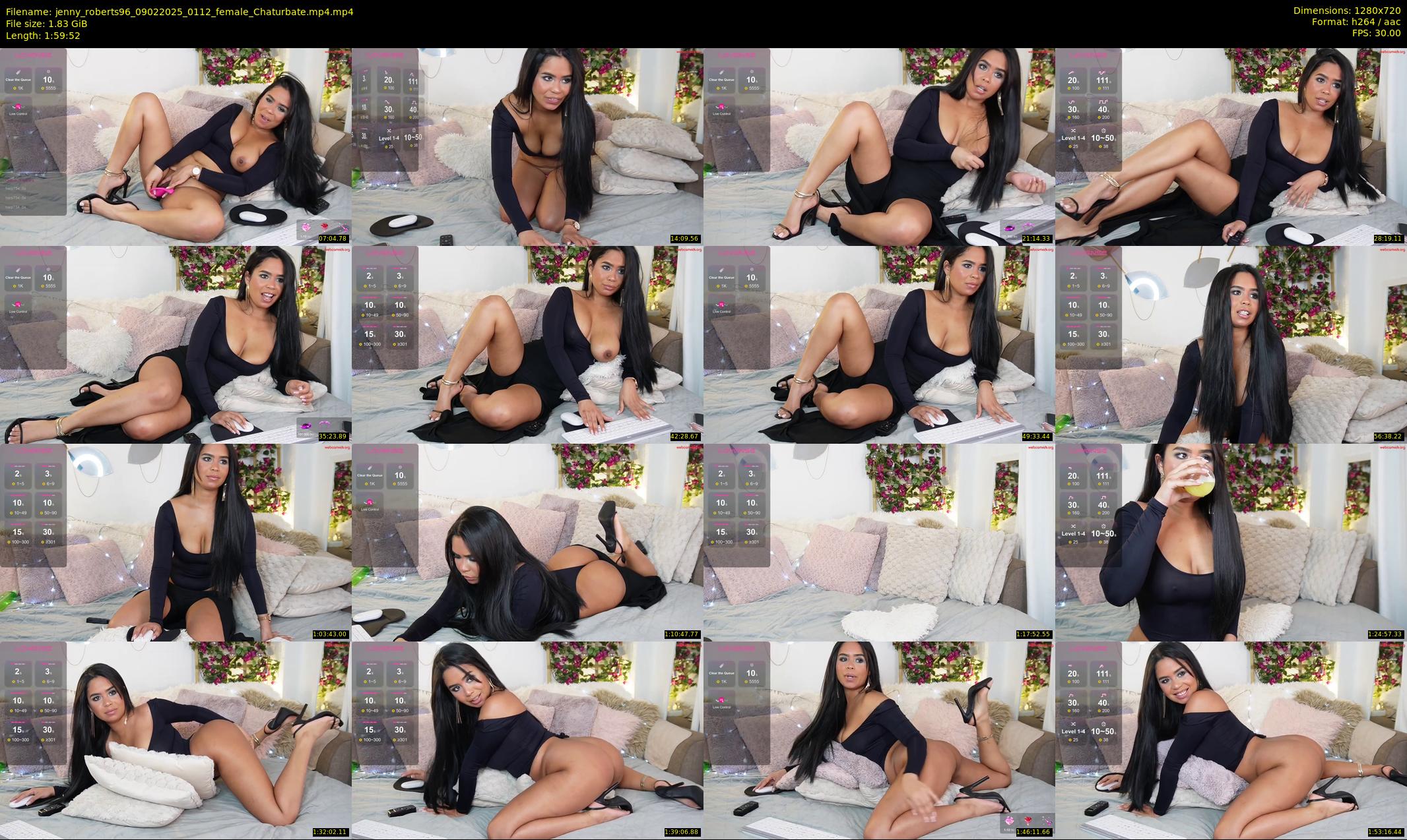 jenny_roberts96 — 120 minute Chaturbate female cam show recording, 720p, Feb 9, 2025