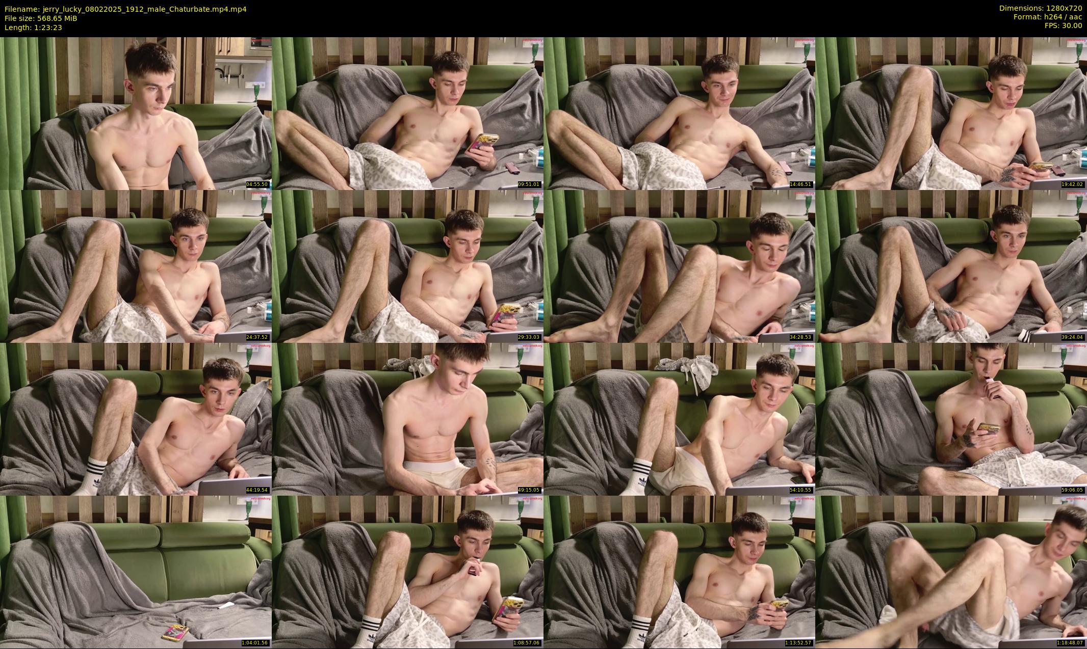 jerry_lucky — 84 minute Chaturbate male cam show recording, 720p, Feb 8, 2025