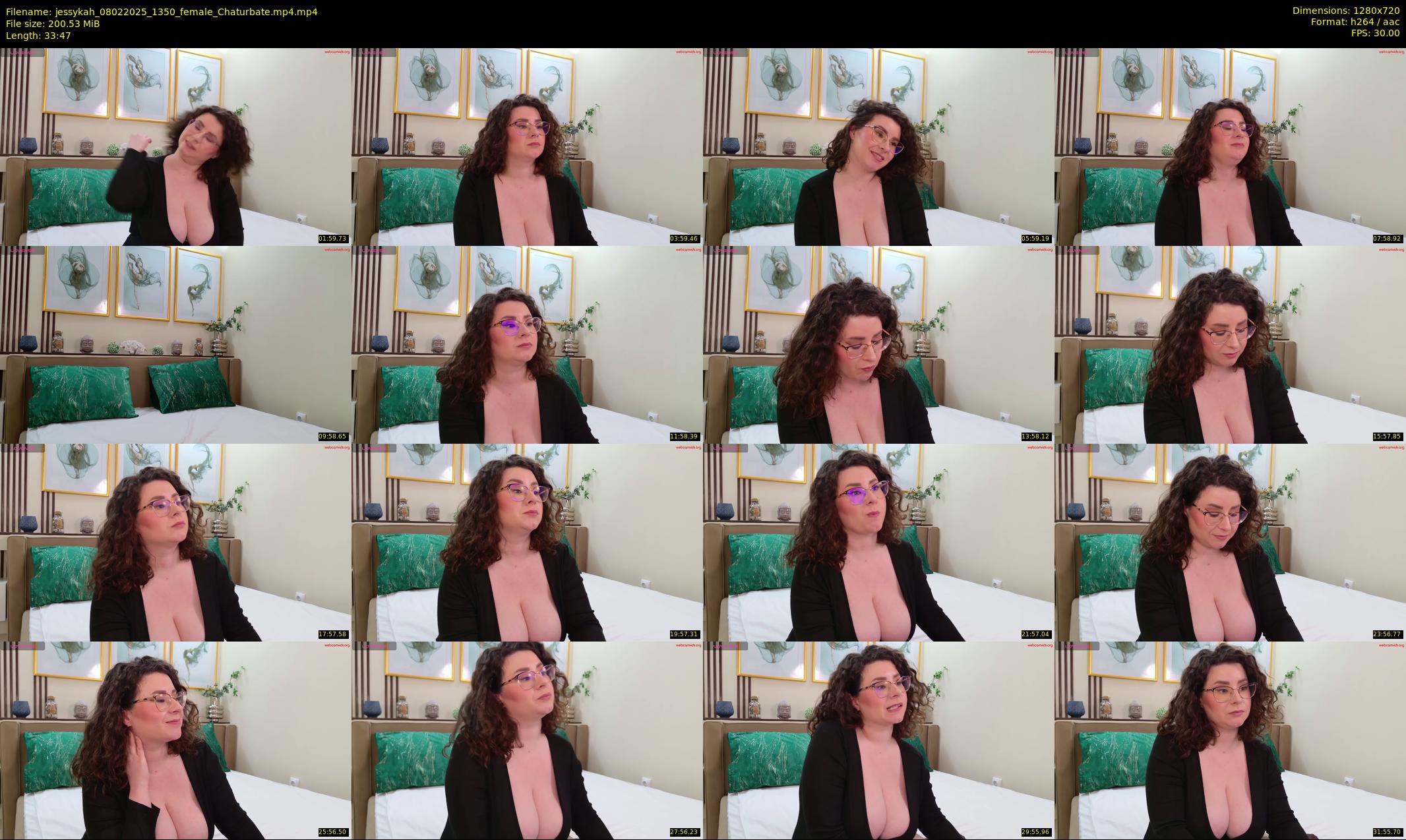 jessykah — 34 minute Chaturbate female cam show recording, 720p, Feb 8, 2025
