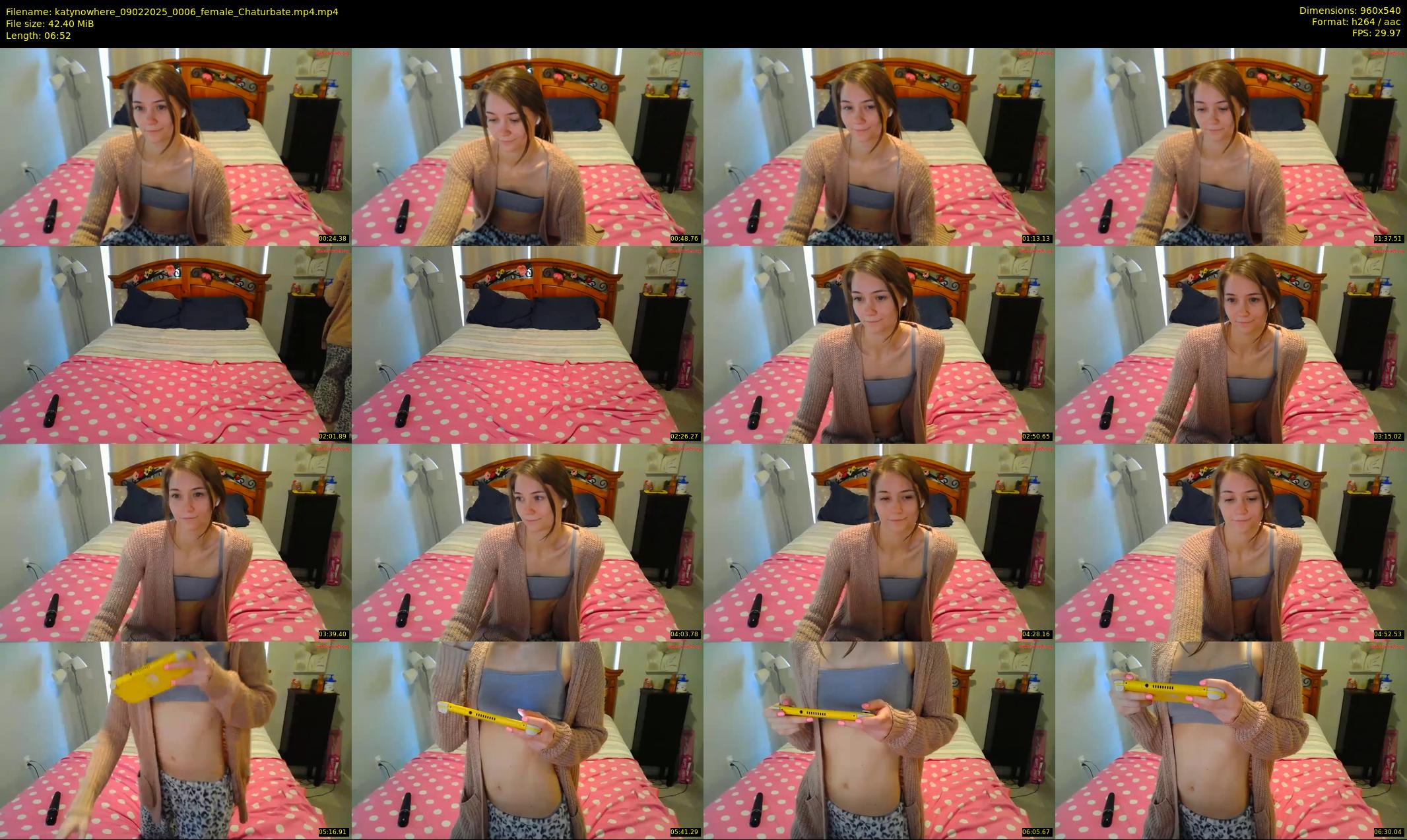 katynowhere — 7 minute Chaturbate female cam show recording, 480p, Feb 9, 2025