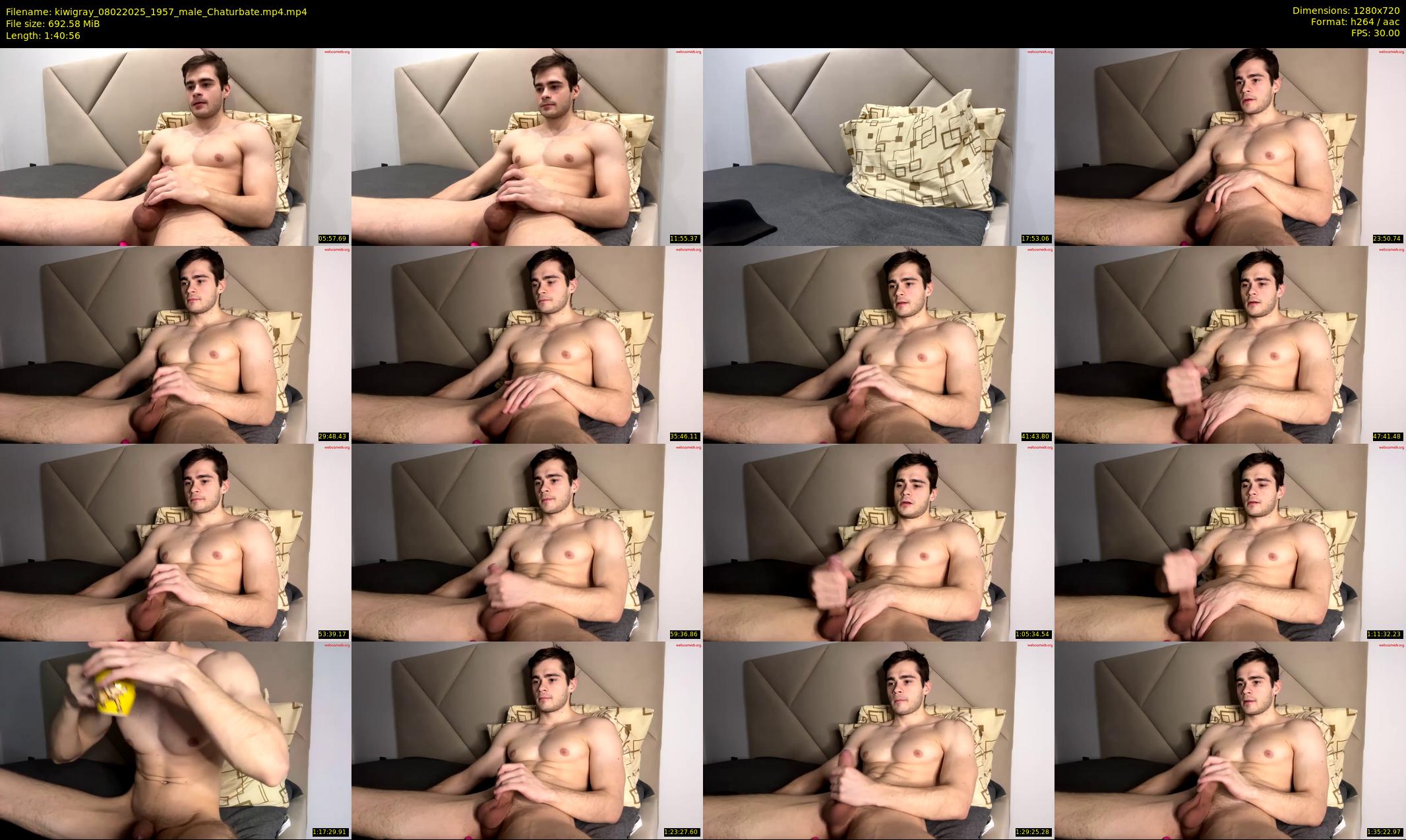 kiwigray — 101 minute Chaturbate male cam show recording, 720p, Feb 8, 2025