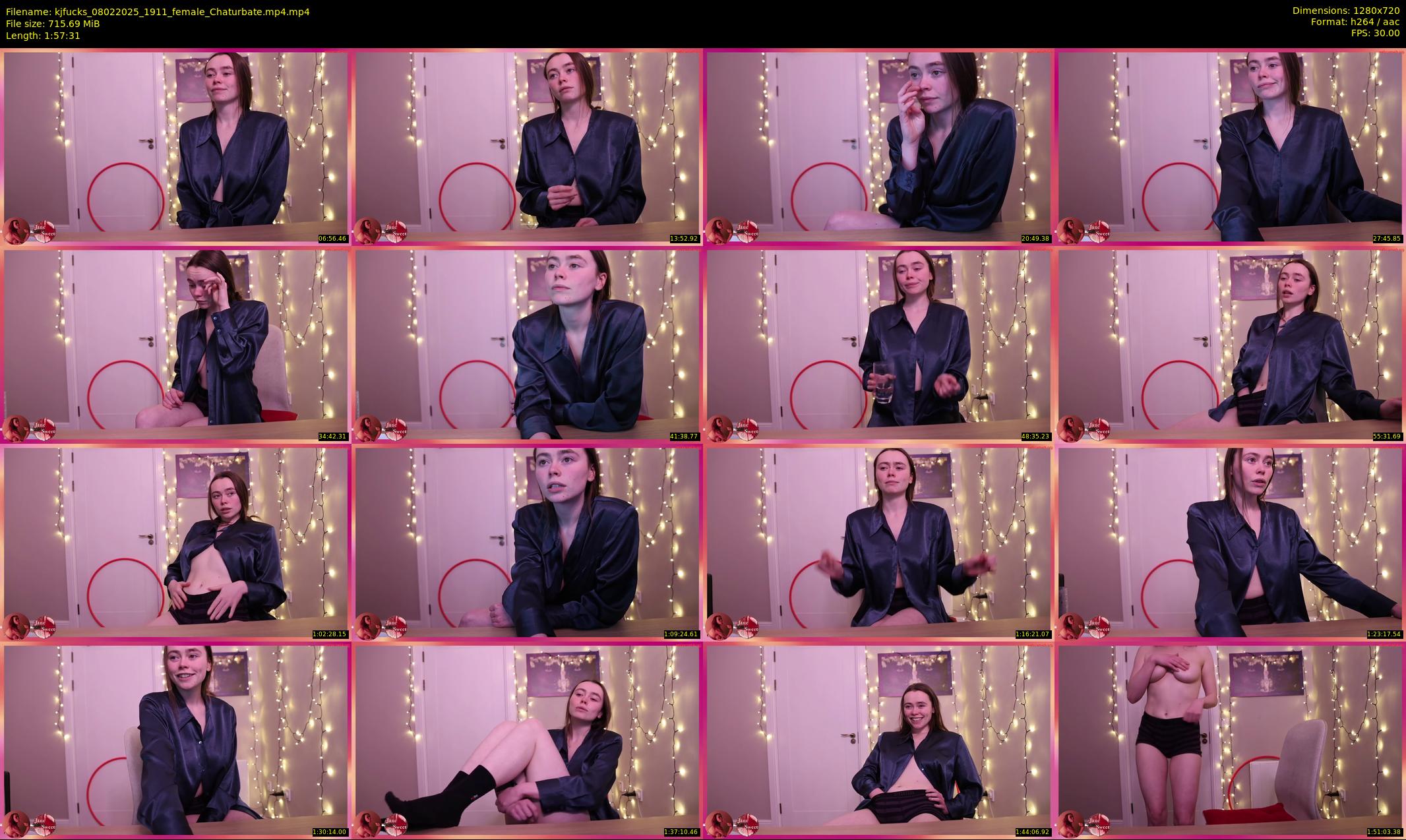 kjfucks — 118 minute Chaturbate couple cam show recording, 720p, Feb 8, 2025