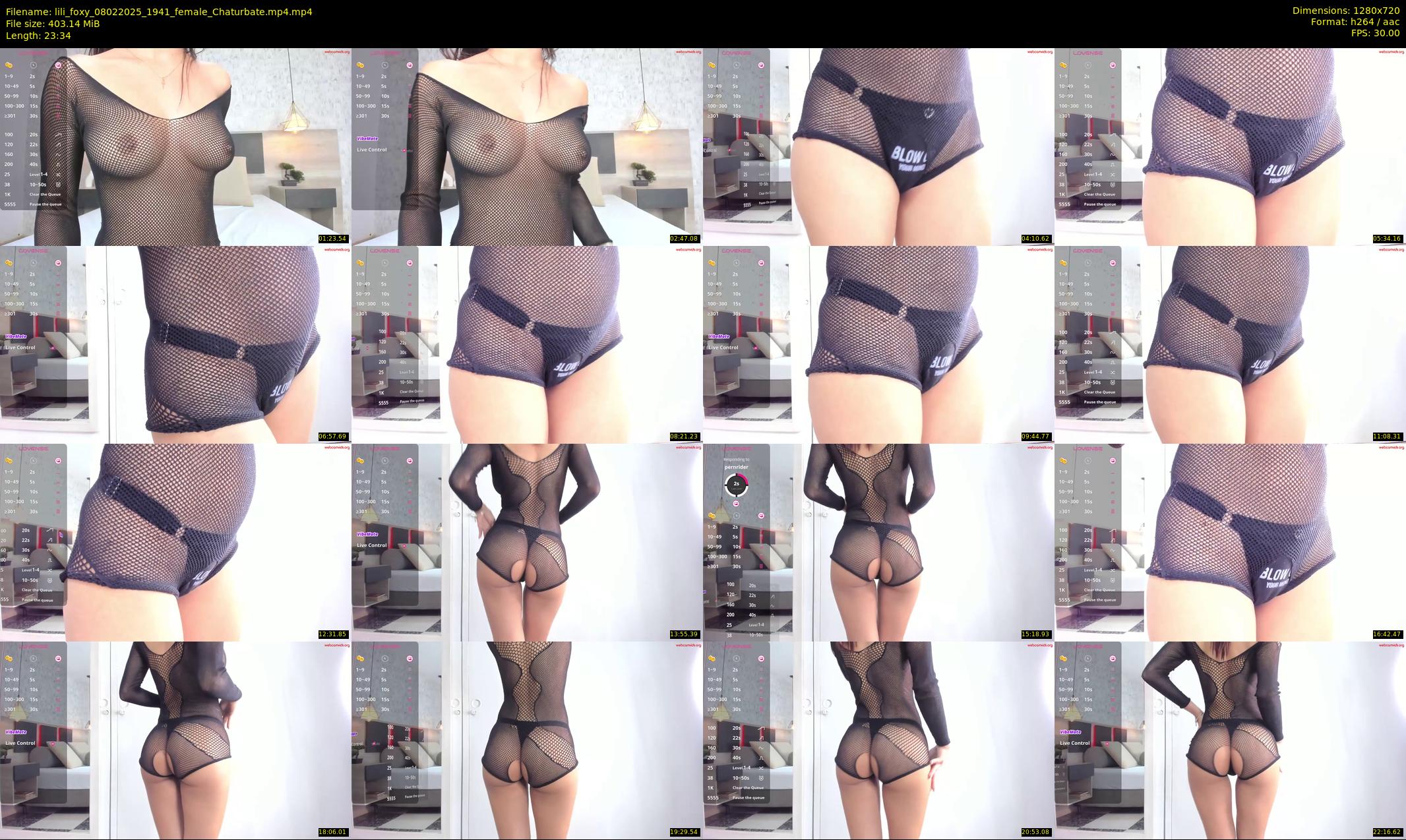 lili_foxy — 24 minute Chaturbate female cam show recording, 720p, Feb 8, 2025
