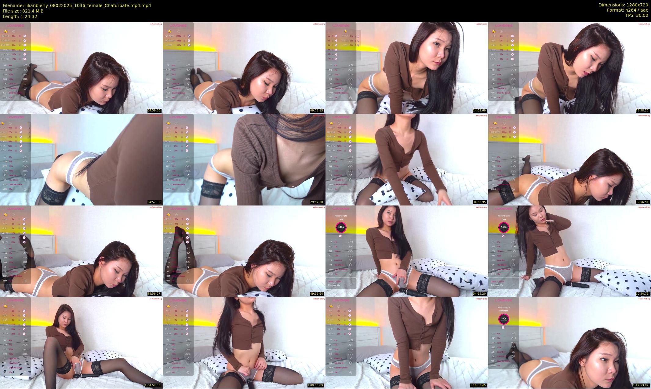 lilianbierly — 85 minute Chaturbate female cam show recording, 720p, Feb 8, 2025
