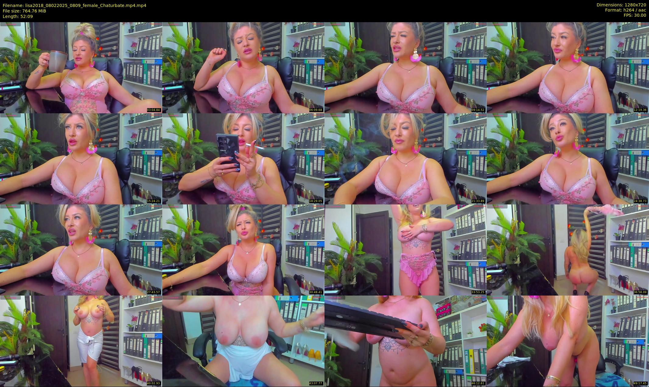 lisa2018 — 53 minute Chaturbate female cam show recording, 720p, Feb 8, 2025