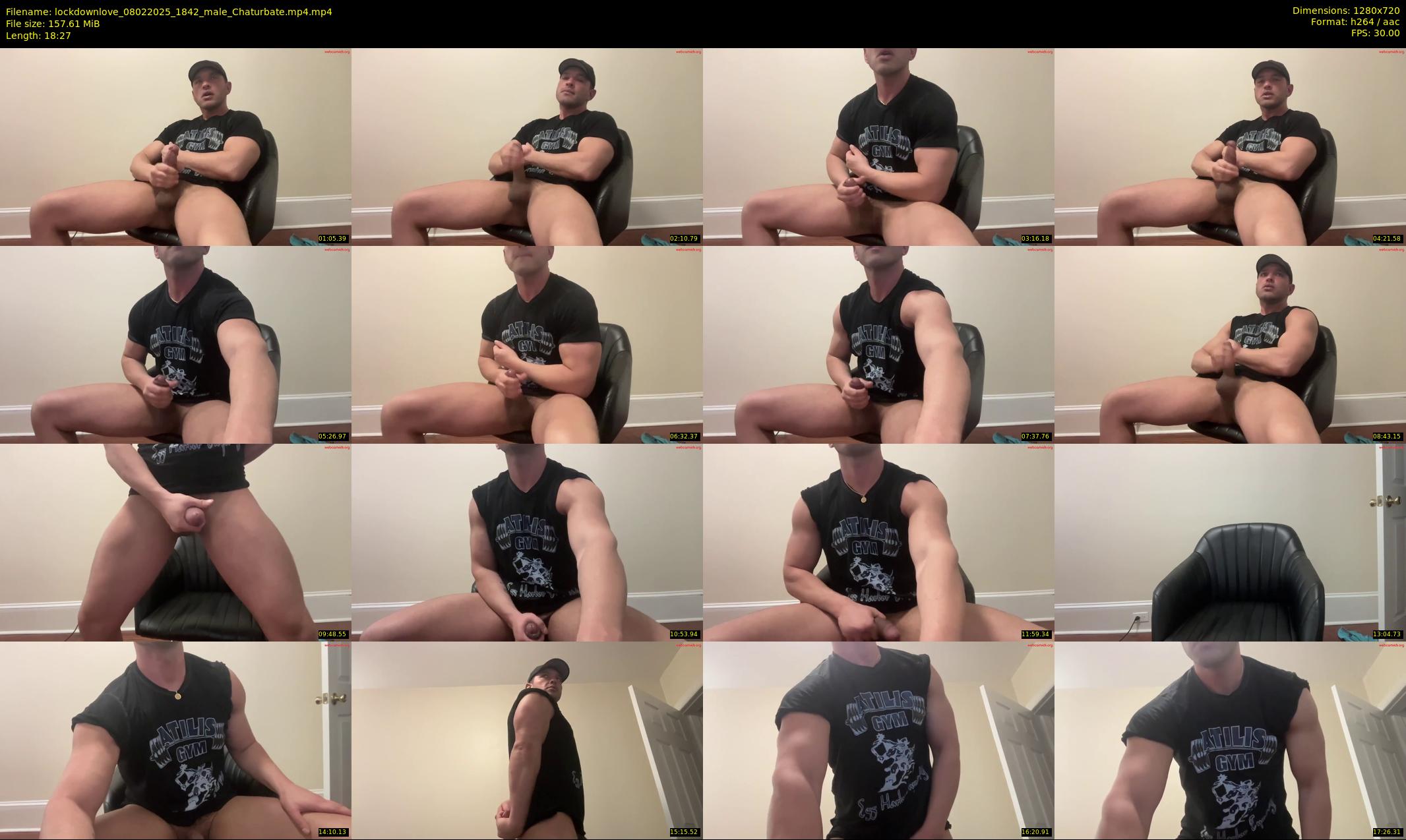 lockdownlove — 19 minute Chaturbate male cam show recording, 720p, Feb 8, 2025