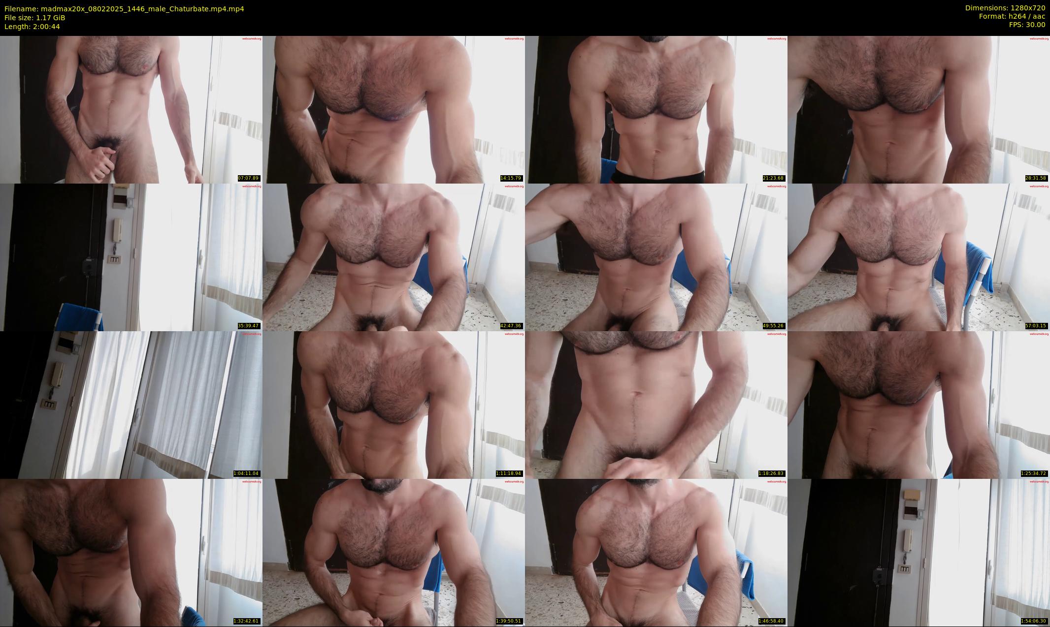 madmax20x — 121 minute Chaturbate male cam show recording, 720p, Feb 8, 2025