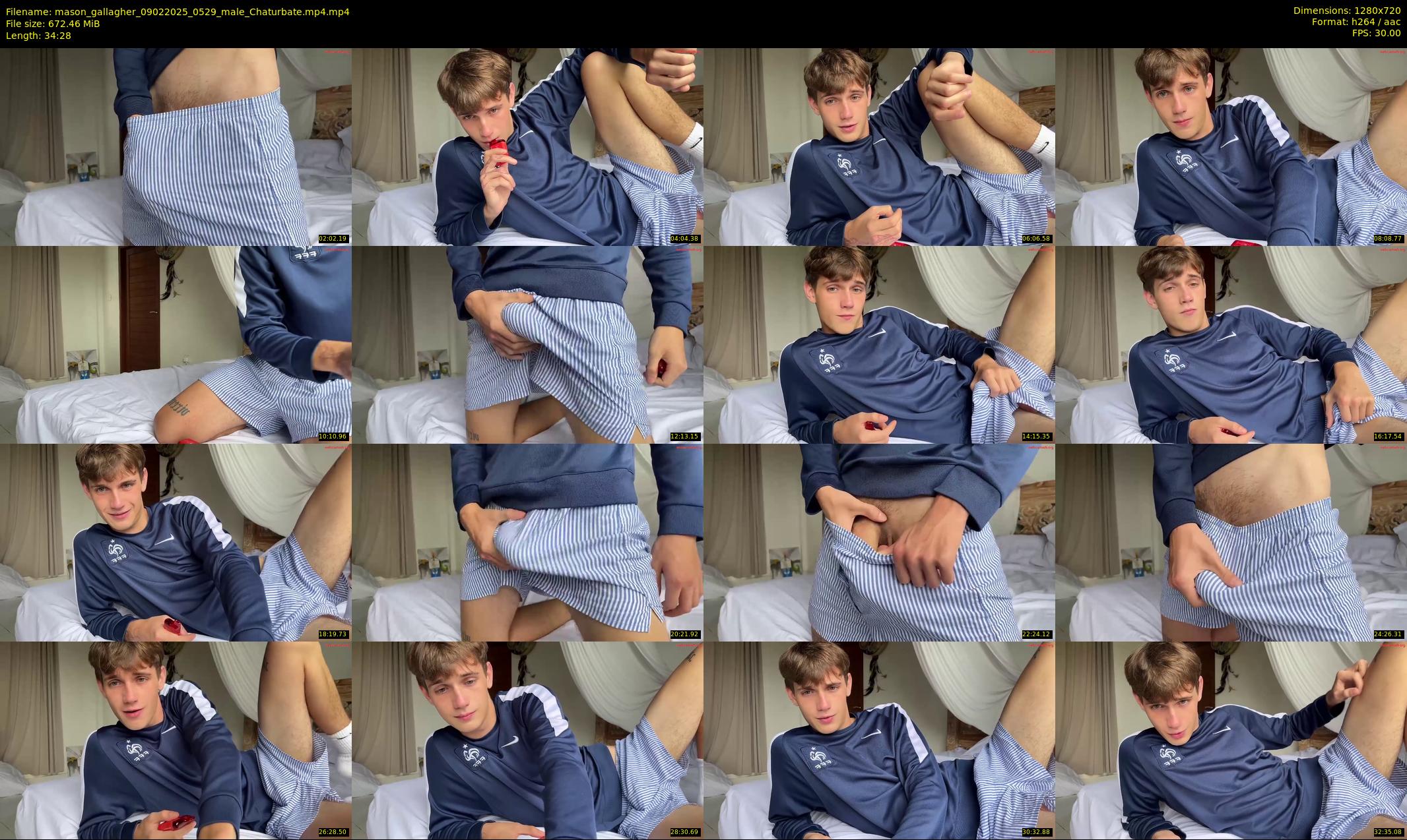 mason_gallagher — 35 minute Chaturbate male cam show recording, 720p, Feb 9, 2025