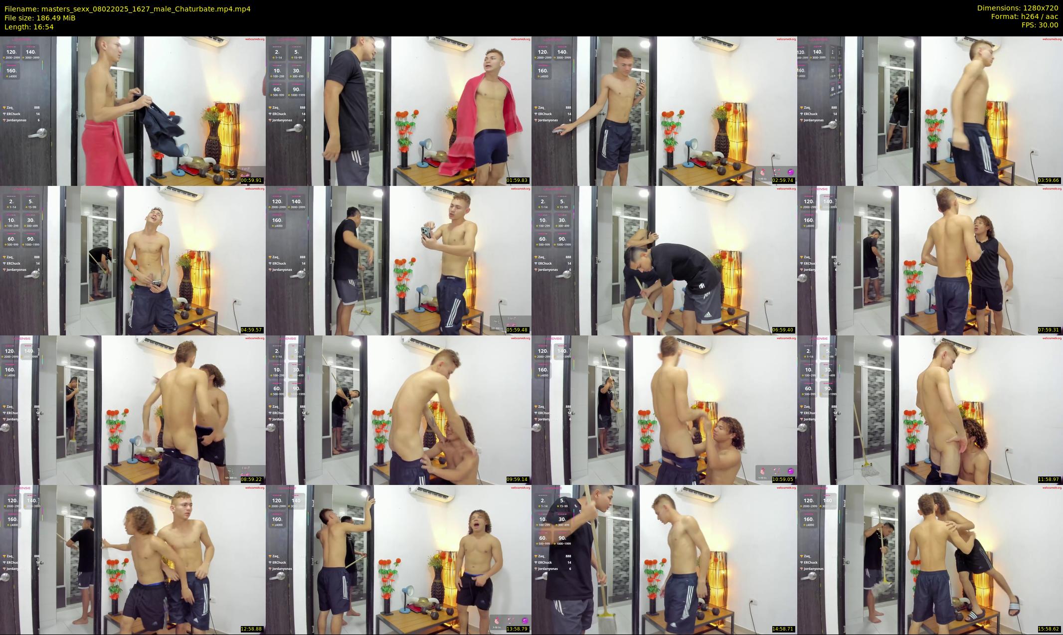 masters_sexx — 17 minute Chaturbate male cam show recording, 720p, Feb 8, 2025
