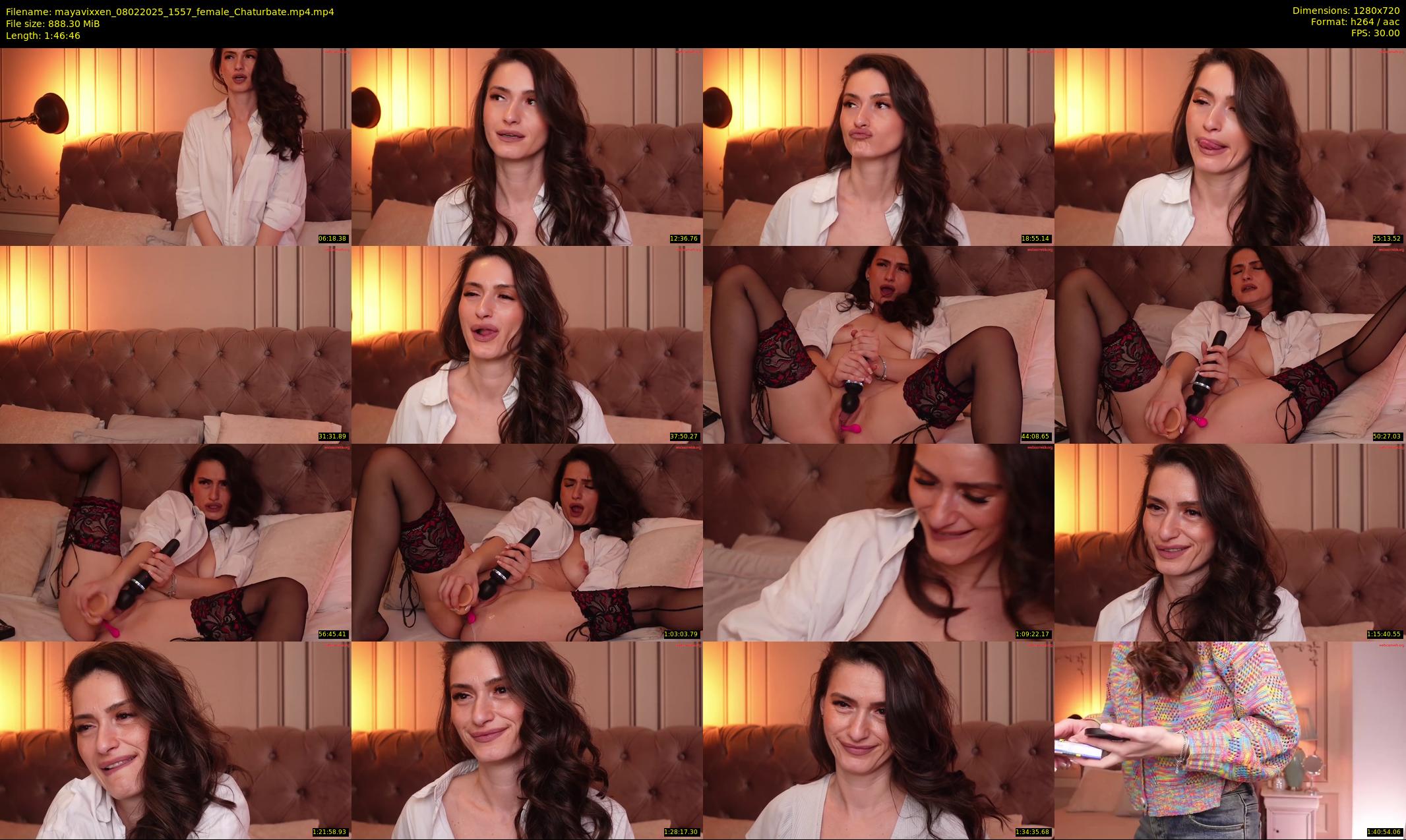 mayavixxen — 107 minute Chaturbate female cam show recording, 720p, Feb 8, 2025