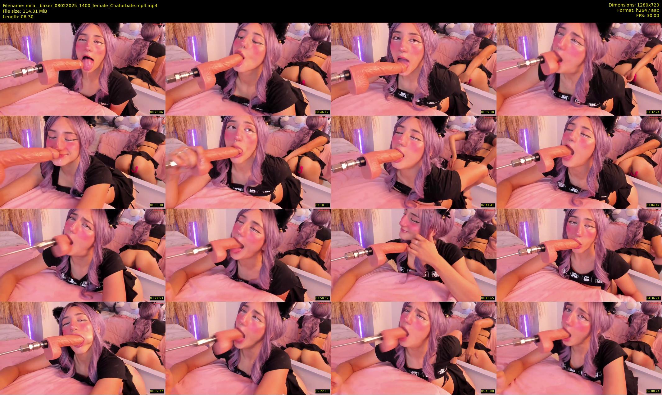 miia__baker — 7 minute Chaturbate female cam show recording, 720p, Feb 8, 2025