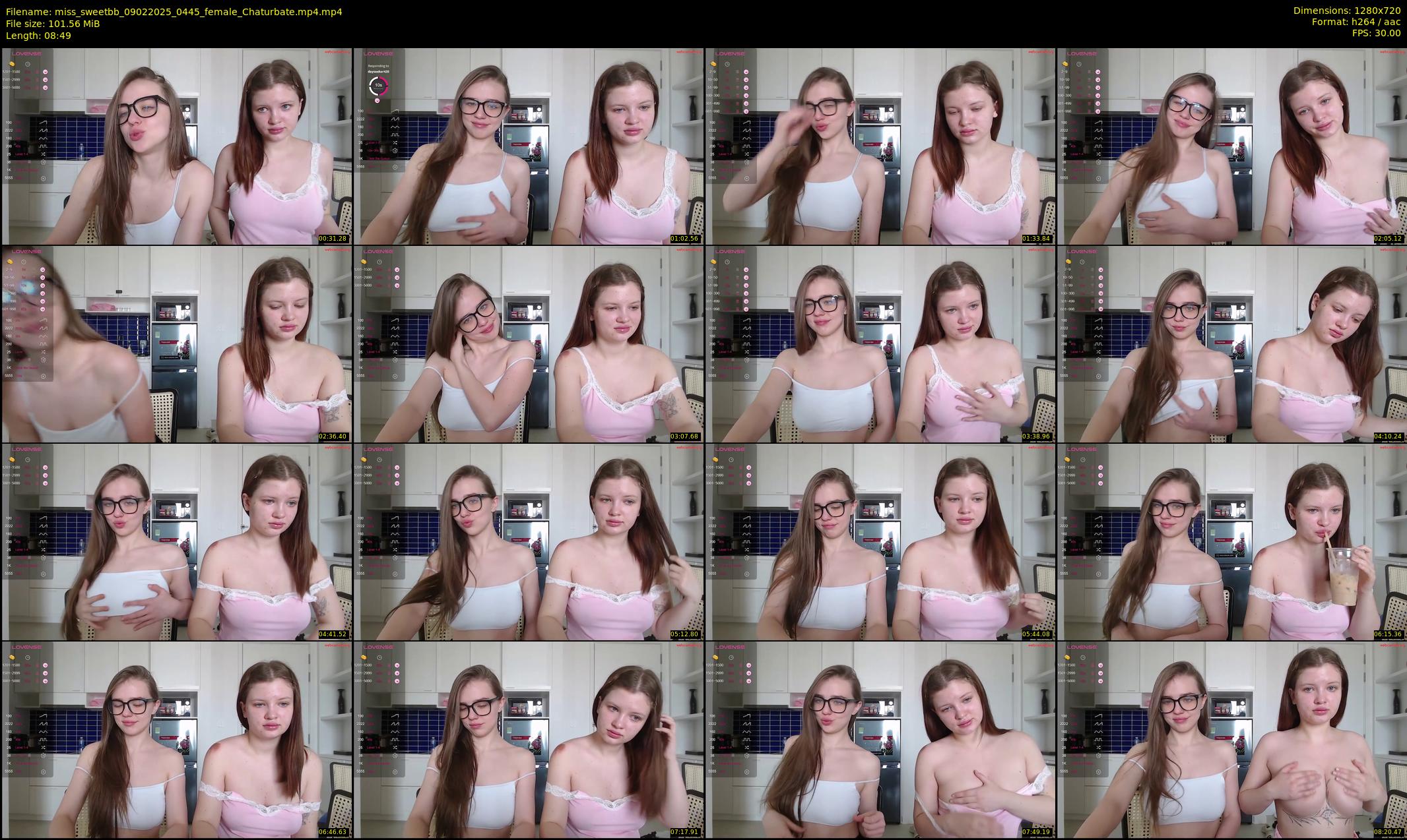 miss_sweetbb — 9 minute Chaturbate female cam show recording, 720p, Feb 9, 2025