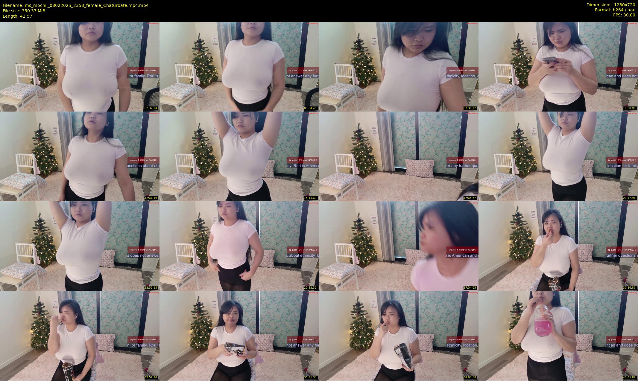 ms_mochii — 43 minute Chaturbate female cam show recording, 720p, Feb 8, 2025
