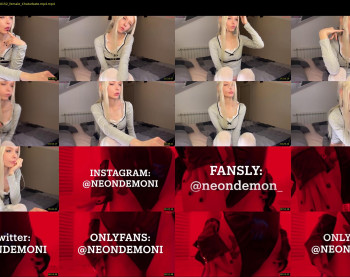 neondemon_ — 11 minute Chaturbate female cam show recording, 720p, Feb 9, 2025