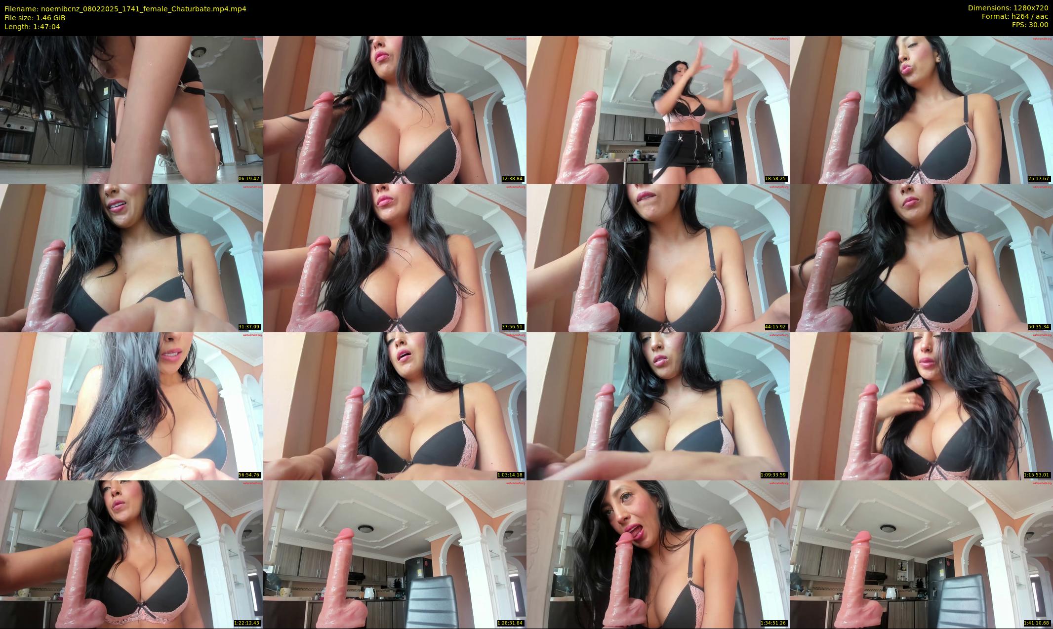 noemibcnz — 108 minute Chaturbate couple cam show recording, 720p, Feb 8, 2025