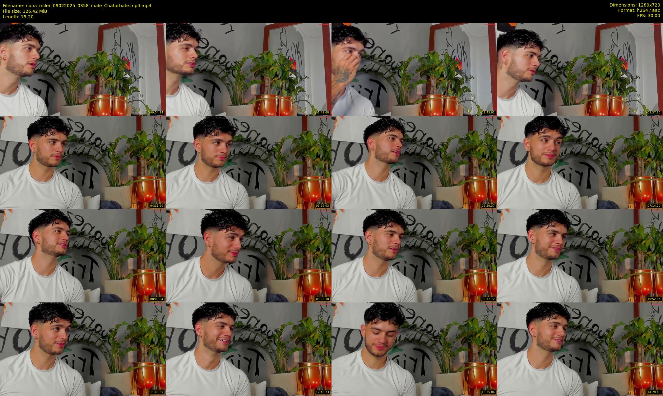 noha_miler — 16 minute Chaturbate male cam show recording, 720p, Feb 9, 2025