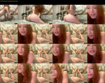 redgingersnapz — 4 minute Chaturbate female cam show recording, 720p, Feb 8, 2025