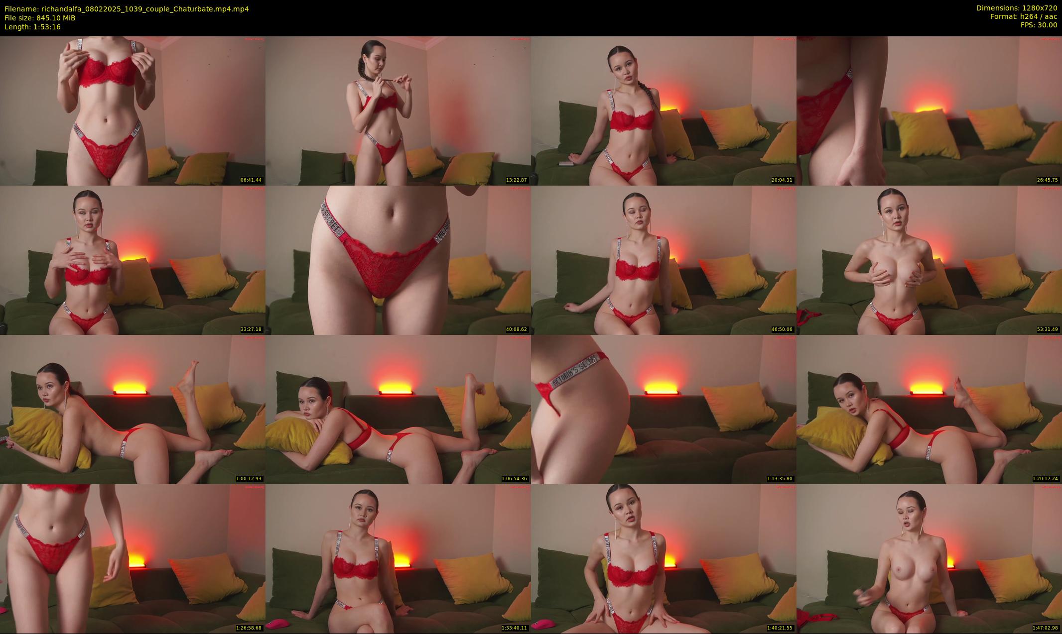 richandalfa — 114 minute Chaturbate couple cam show recording, 720p, Feb 8, 2025