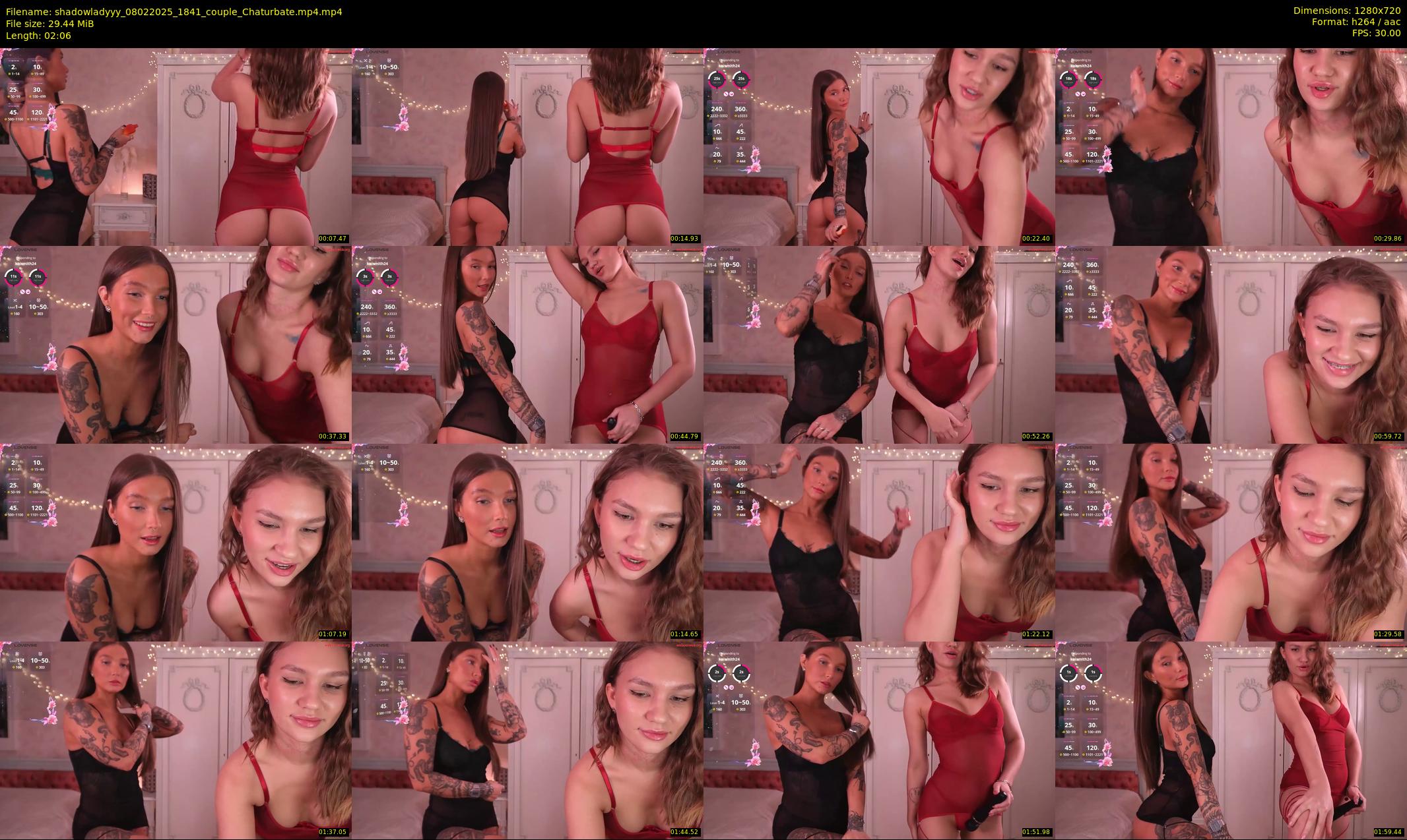 shadowladyyy — 3 minute Chaturbate couple cam show recording, 720p, Feb 8, 2025
