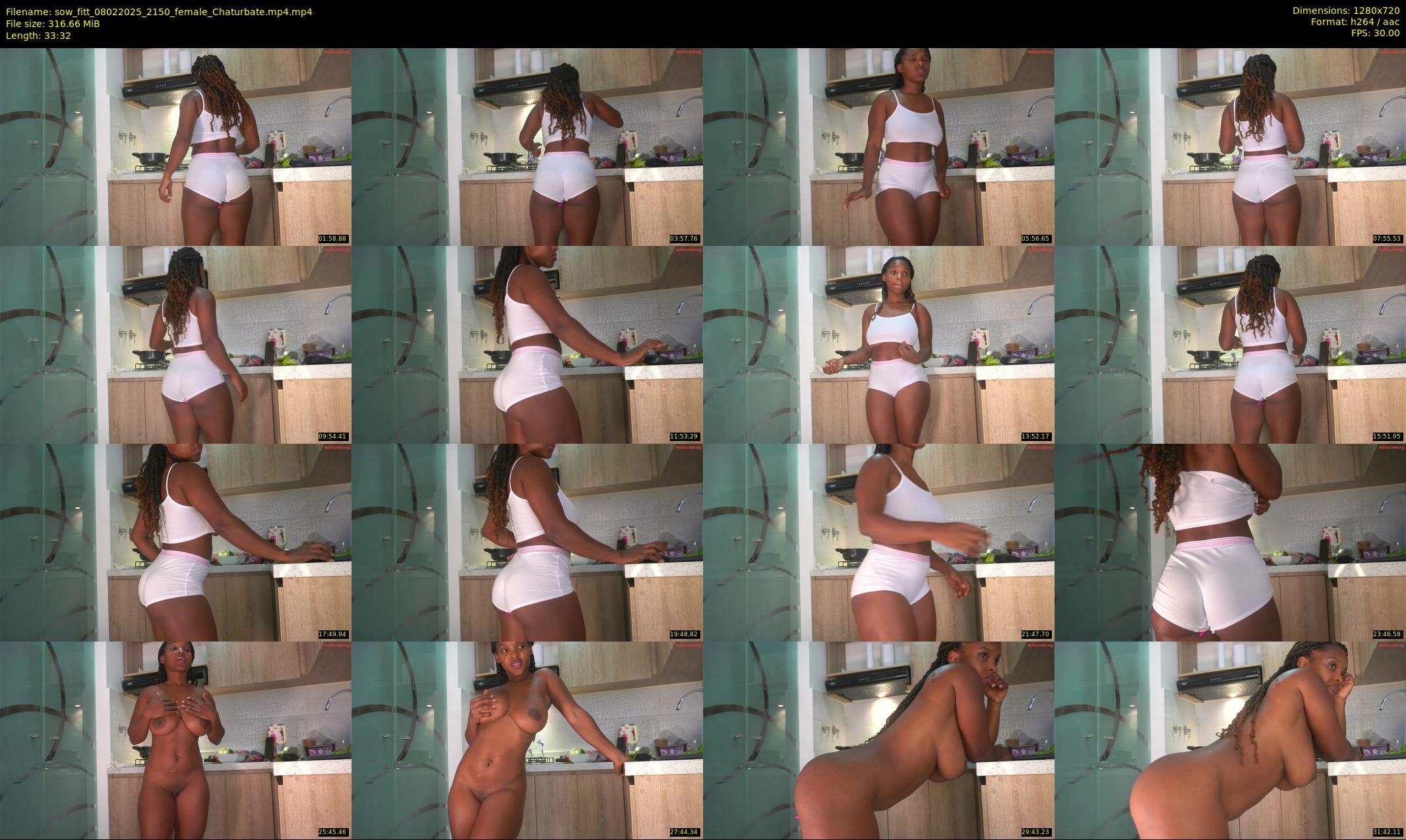 sow_fitt — 34 minute Chaturbate female cam show recording, 720p, Feb 8, 2025