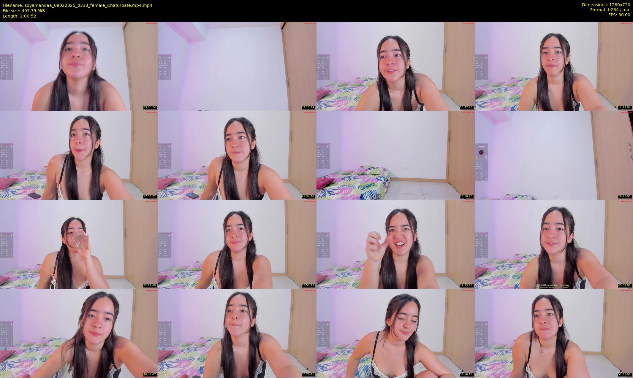 soyamandaa — 61 minute Chaturbate female cam show recording, 720p, Feb 9, 2025