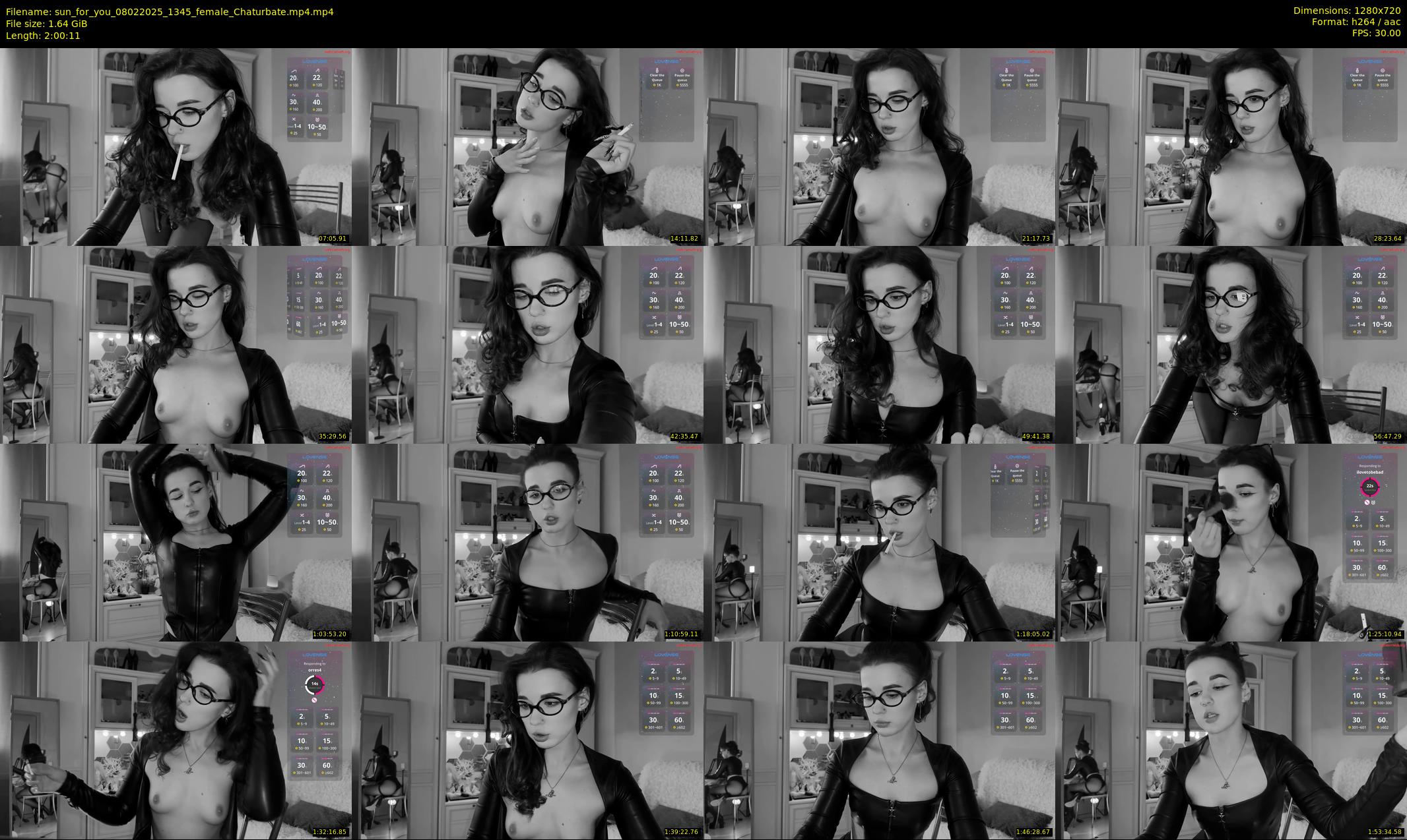 sun_for_you — 121 minute Chaturbate female cam show recording, 720p, Feb 8, 2025