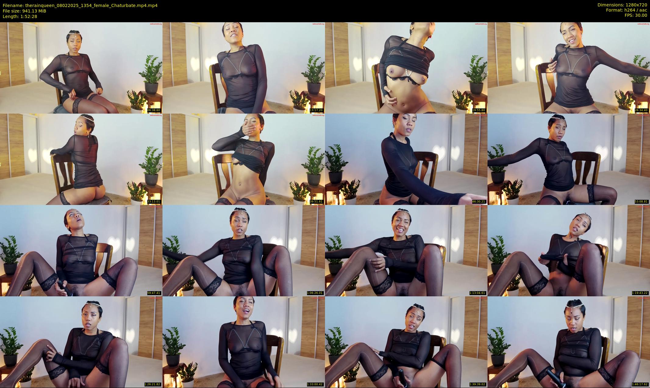 therainqueen — 113 minute Chaturbate female cam show recording, 720p, Feb 8, 2025