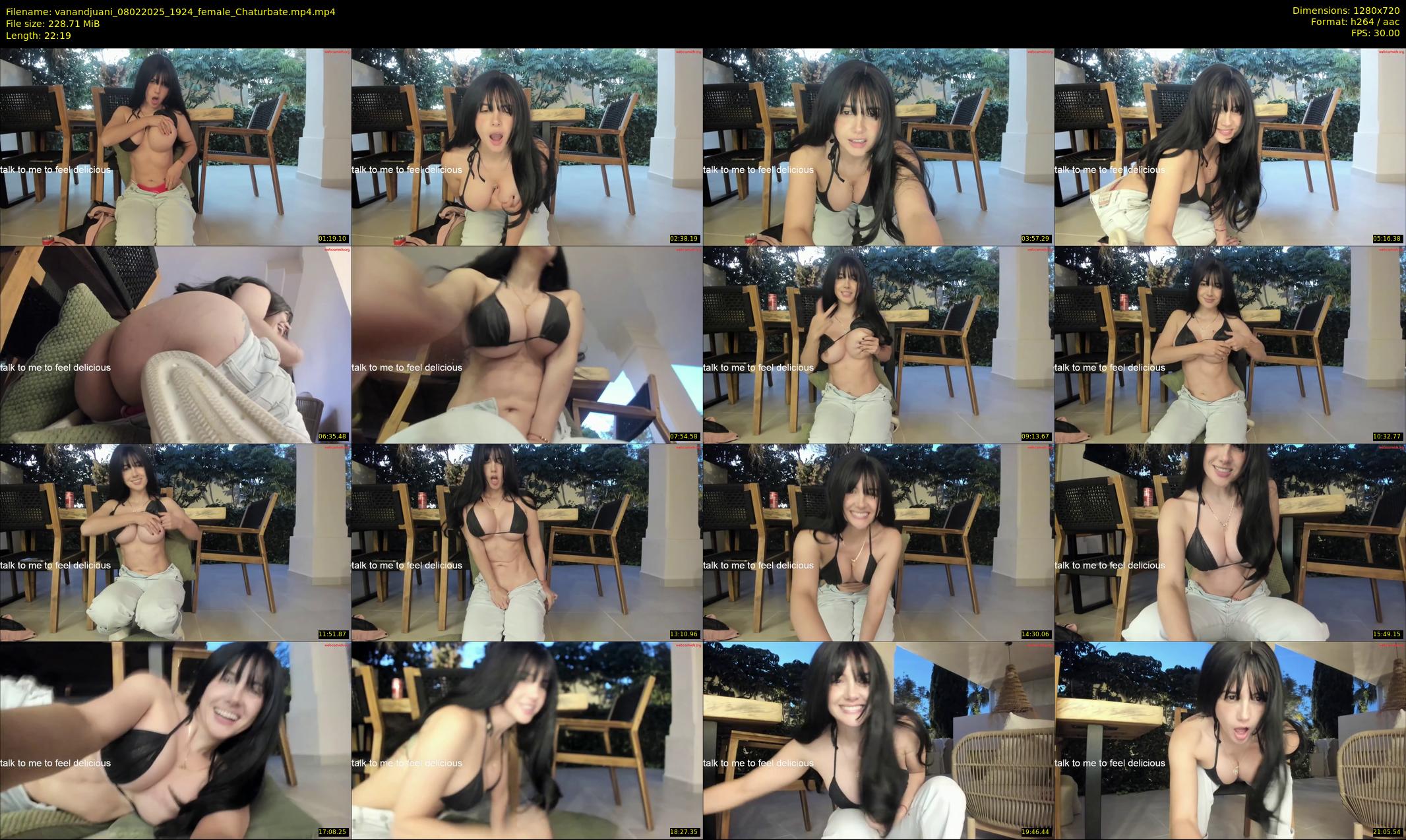 vanandjuani — 23 minute Chaturbate female cam show recording, 720p, Feb 8, 2025