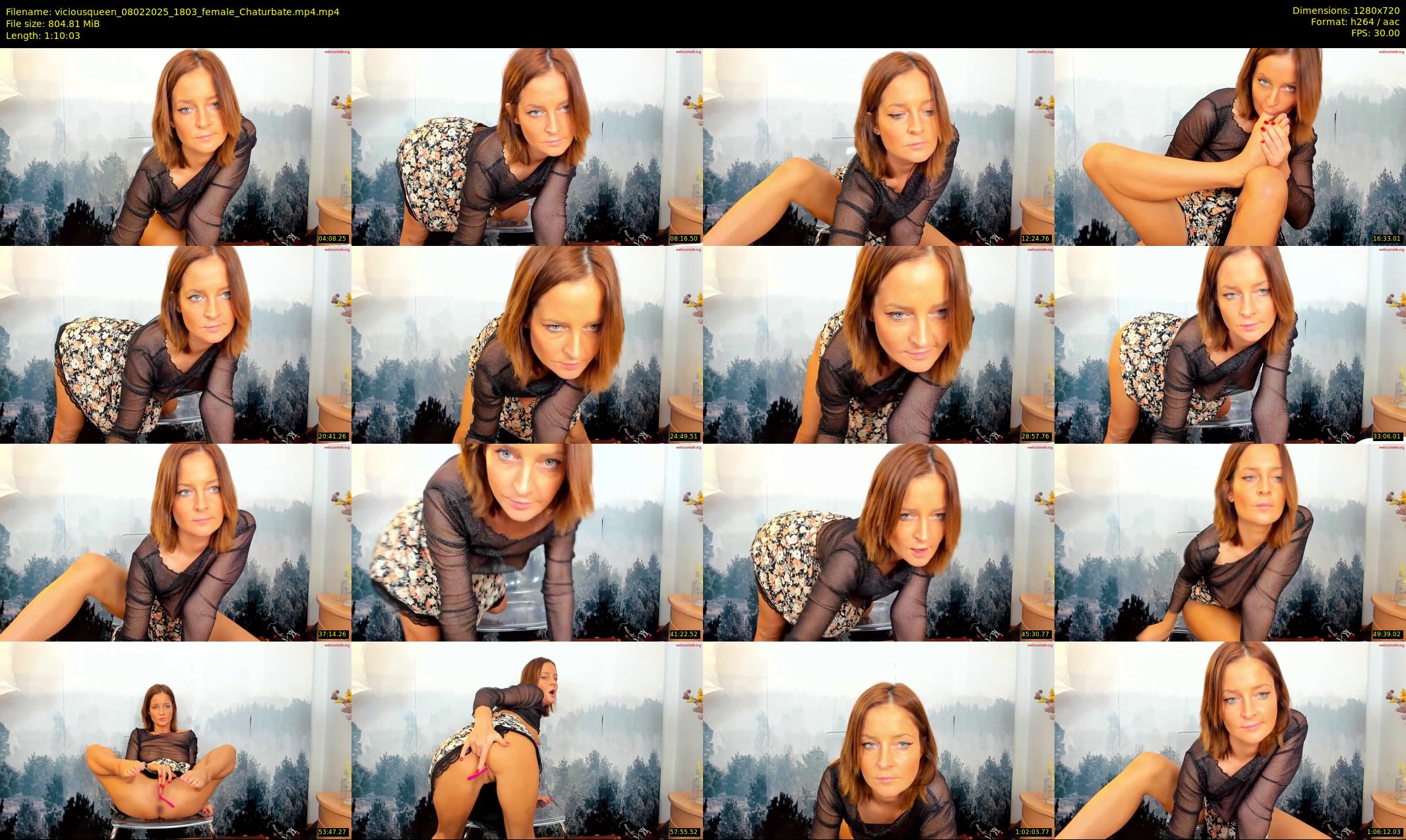 viciousqueen — 71 minute Chaturbate female cam show recording, 720p, Feb 8, 2025