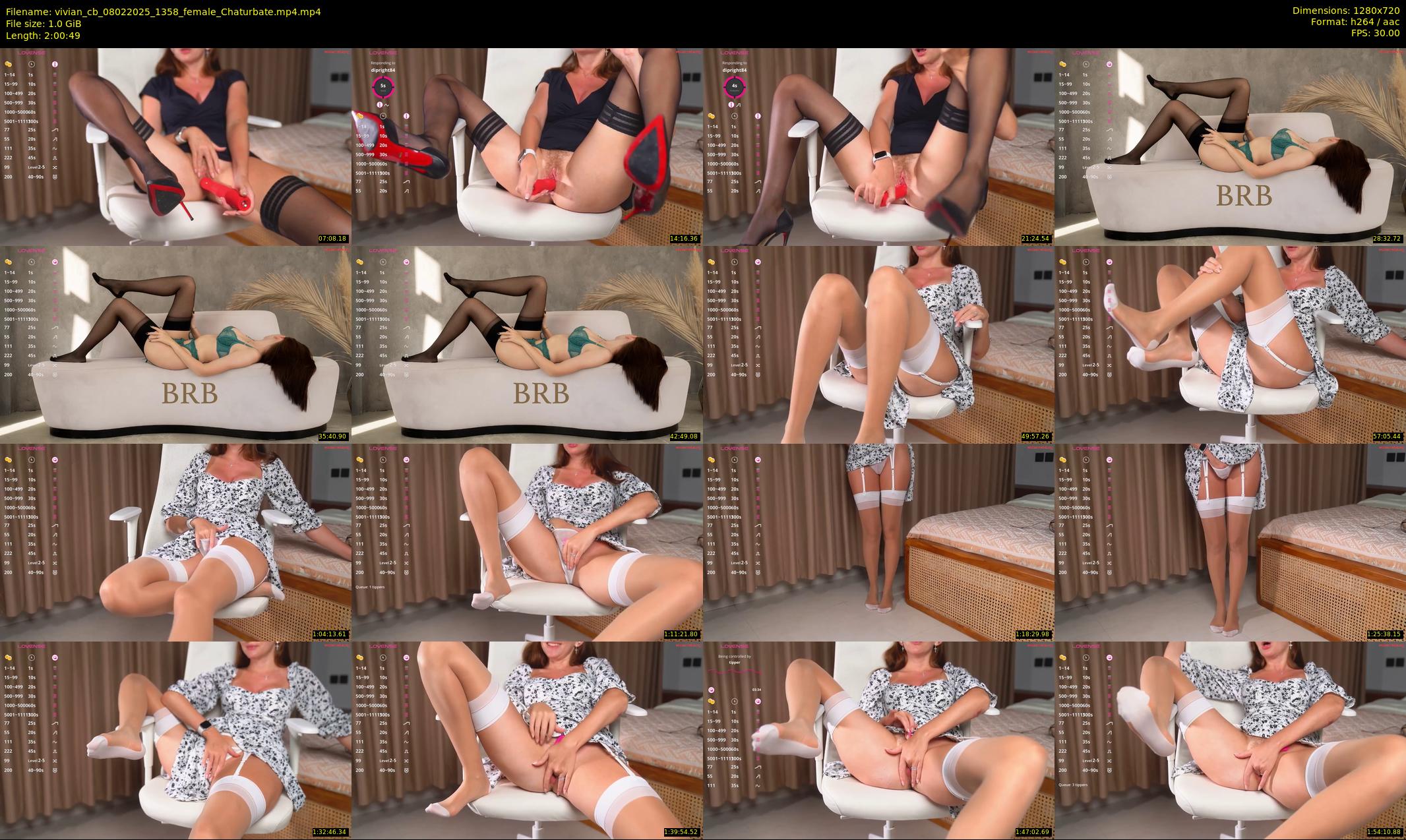 vivian_cb — 121 minute Chaturbate female cam show recording, 720p, Feb 8, 2025