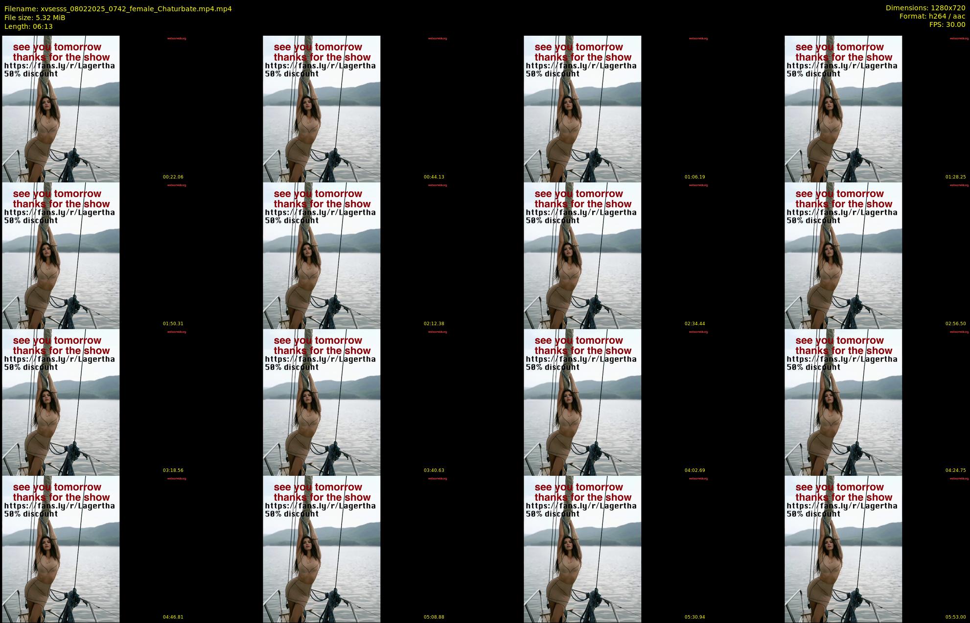 xvsesss — 7 minute Chaturbate female cam show recording, 720p, Feb 8, 2025