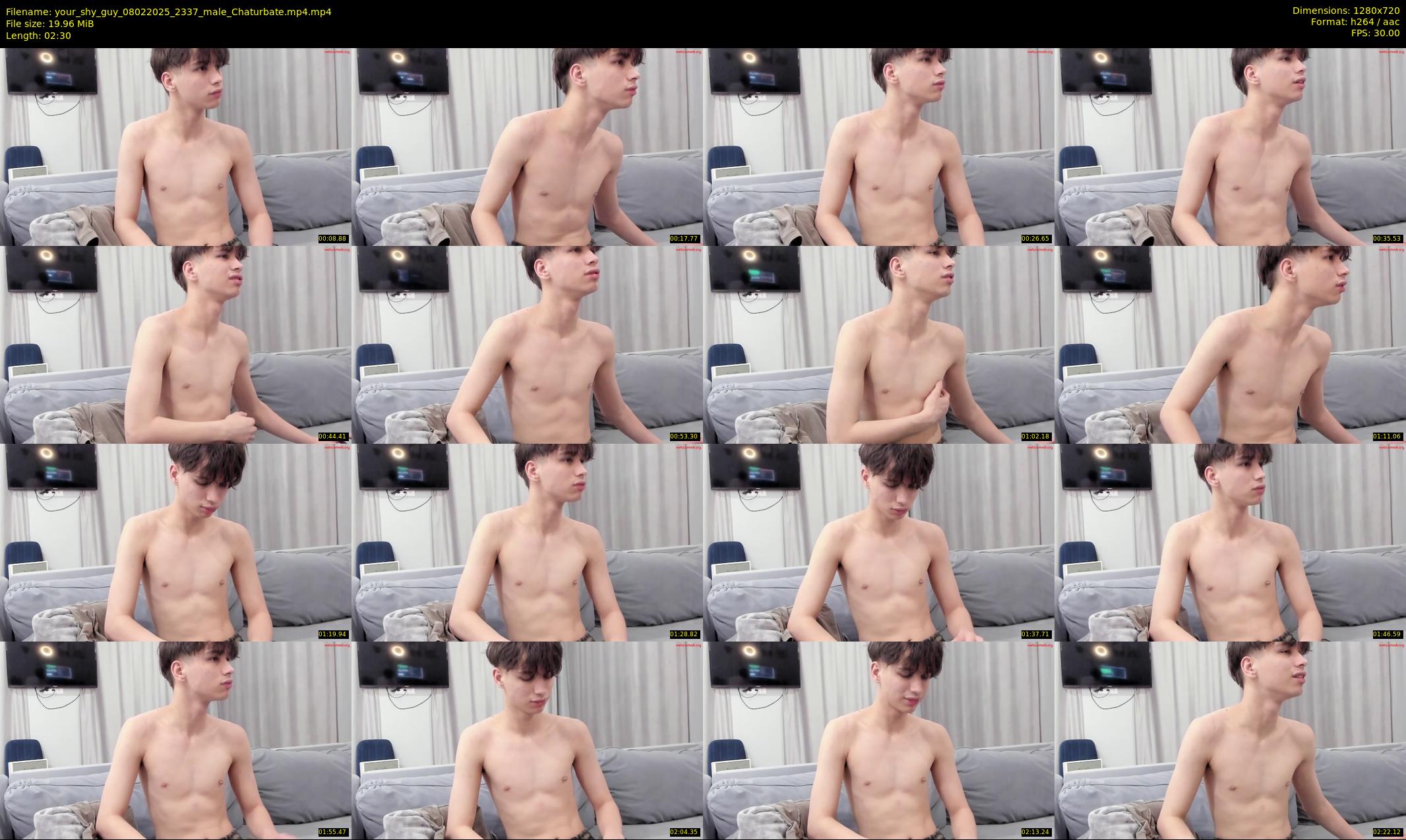 your_shy_guy — 3 minute Chaturbate male cam show recording, 720p, Feb 8, 2025