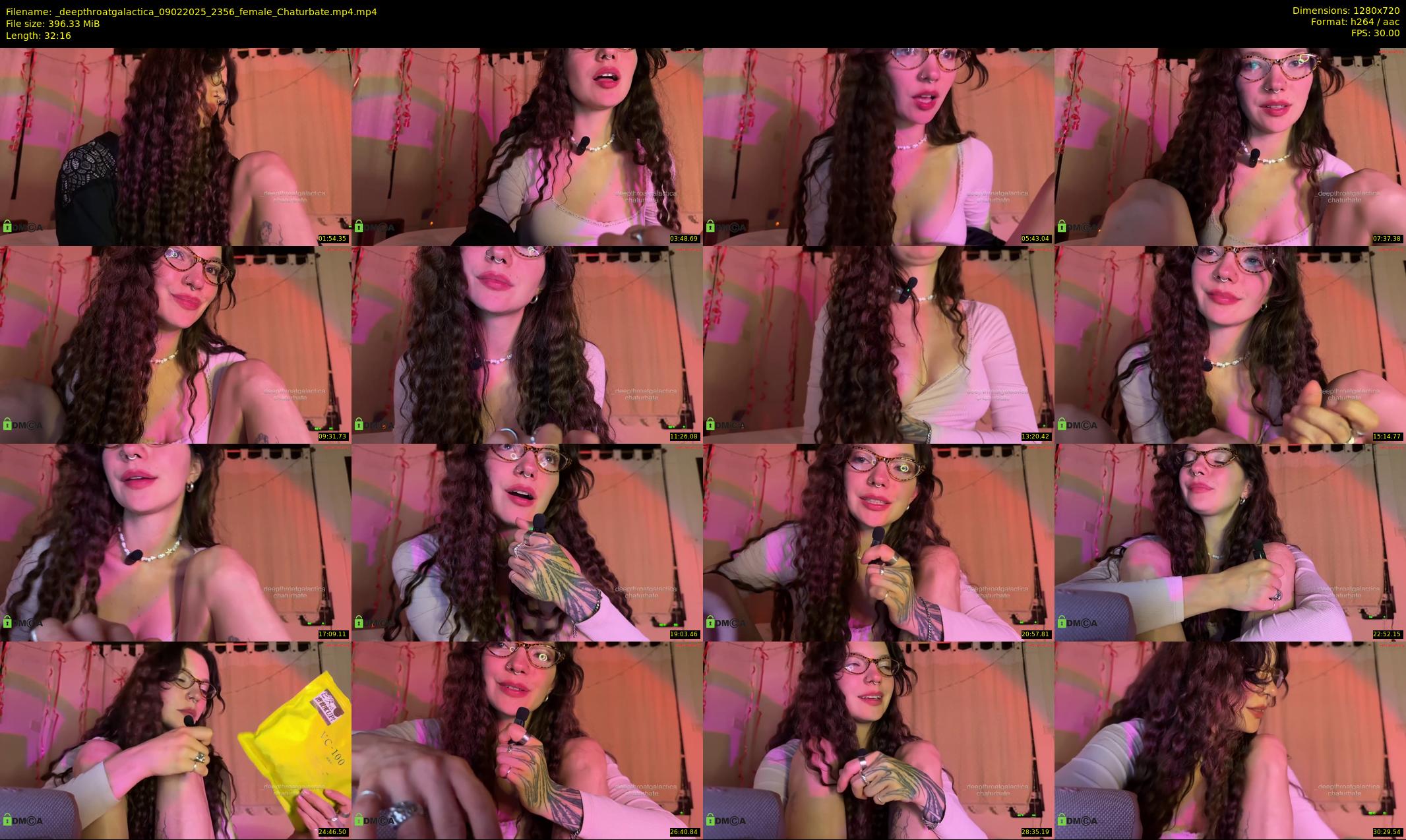 _deepthroatgalactica — 33 minute Chaturbate couple cam show recording, 720p, Feb 9, 2025