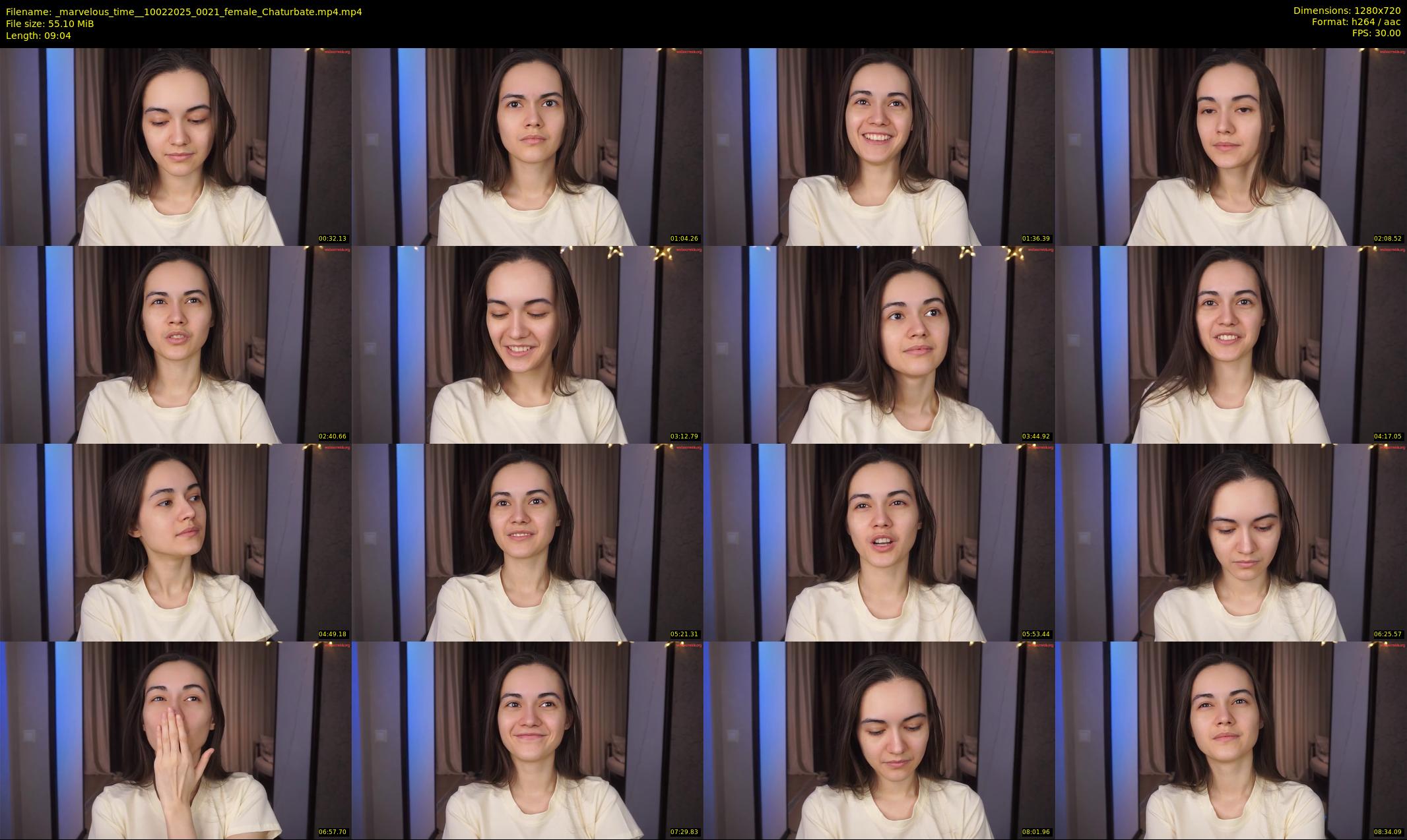 _marvelous_time_ — 10 minute Chaturbate female cam show recording, 720p, Feb 10, 2025
