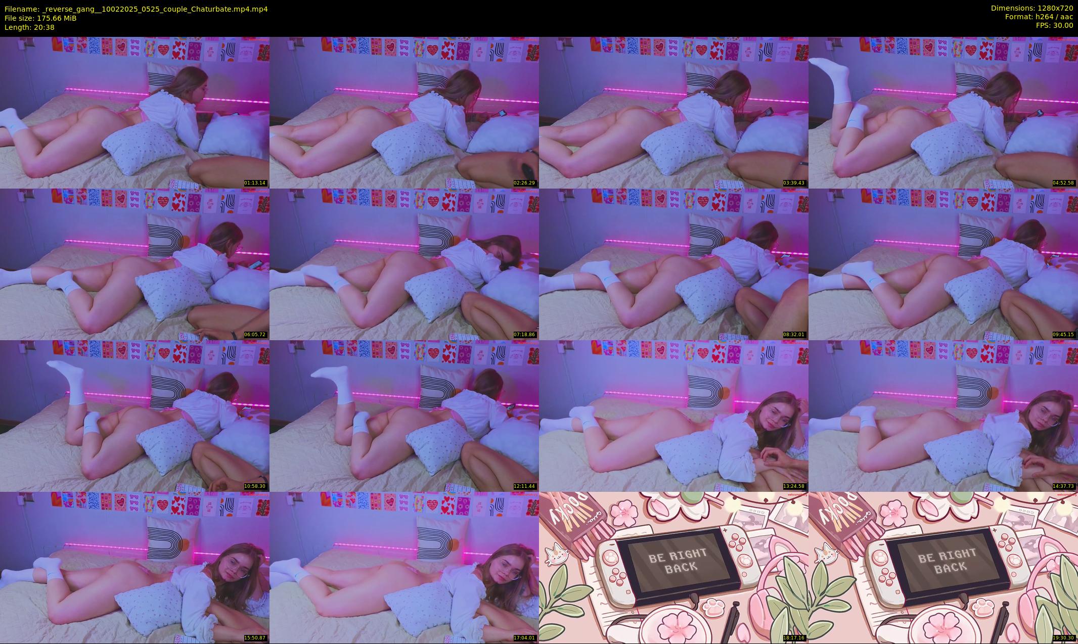 _reverse_gang_ — 21 minute Chaturbate couple cam show recording, 720p, Feb 10, 2025
