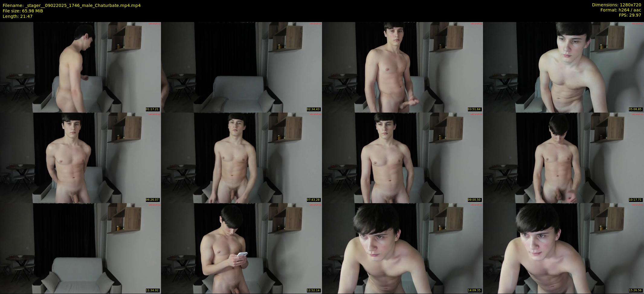 _stager_ — 22 minute Chaturbate male cam show recording, 720p, Feb 9, 2025