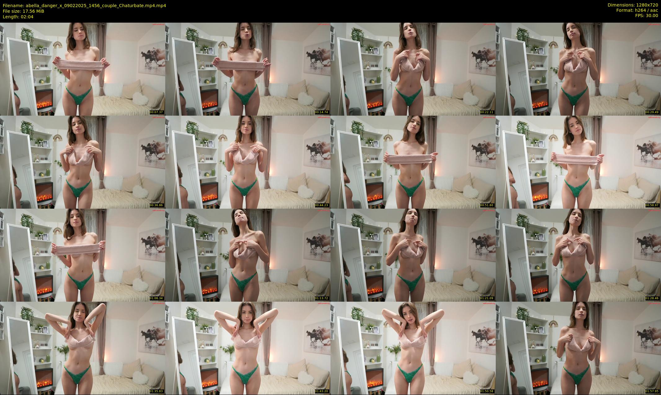 abella_danger_x — 3 minute Chaturbate female cam show recording, 720p, Feb 9, 2025