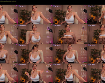 adalyn_glow — 75 minute Chaturbate female cam show recording, 720p, Feb 9, 2025